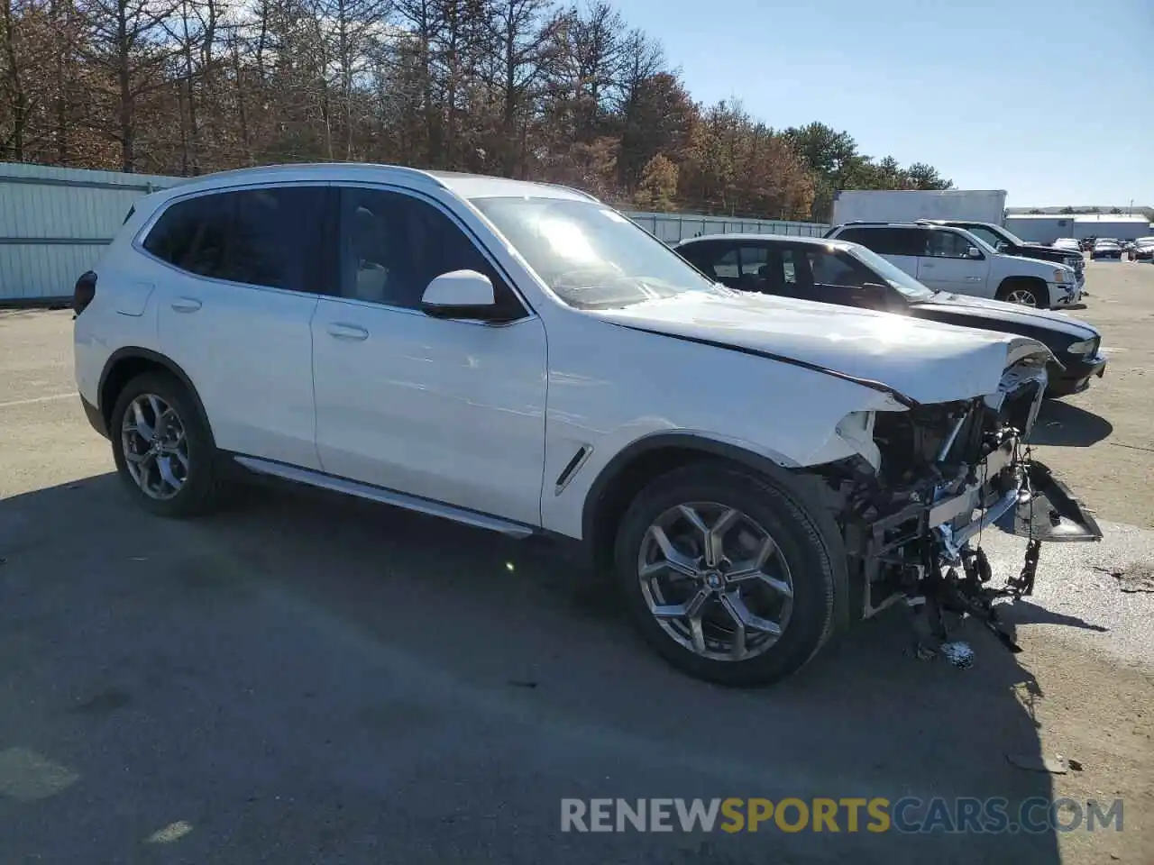 4 Фотография поврежденного автомобиля 5UX53DP07R9U93080 BMW X3 2024
