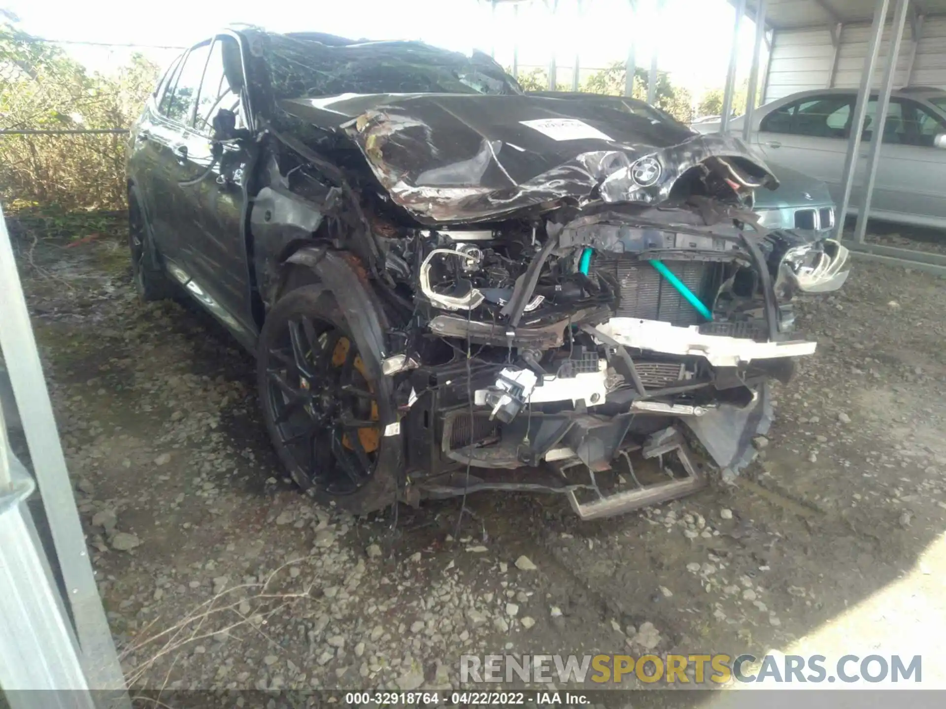 1 Photograph of a damaged car 5YMTS0C02L9B39429 BMW X3 M 2020