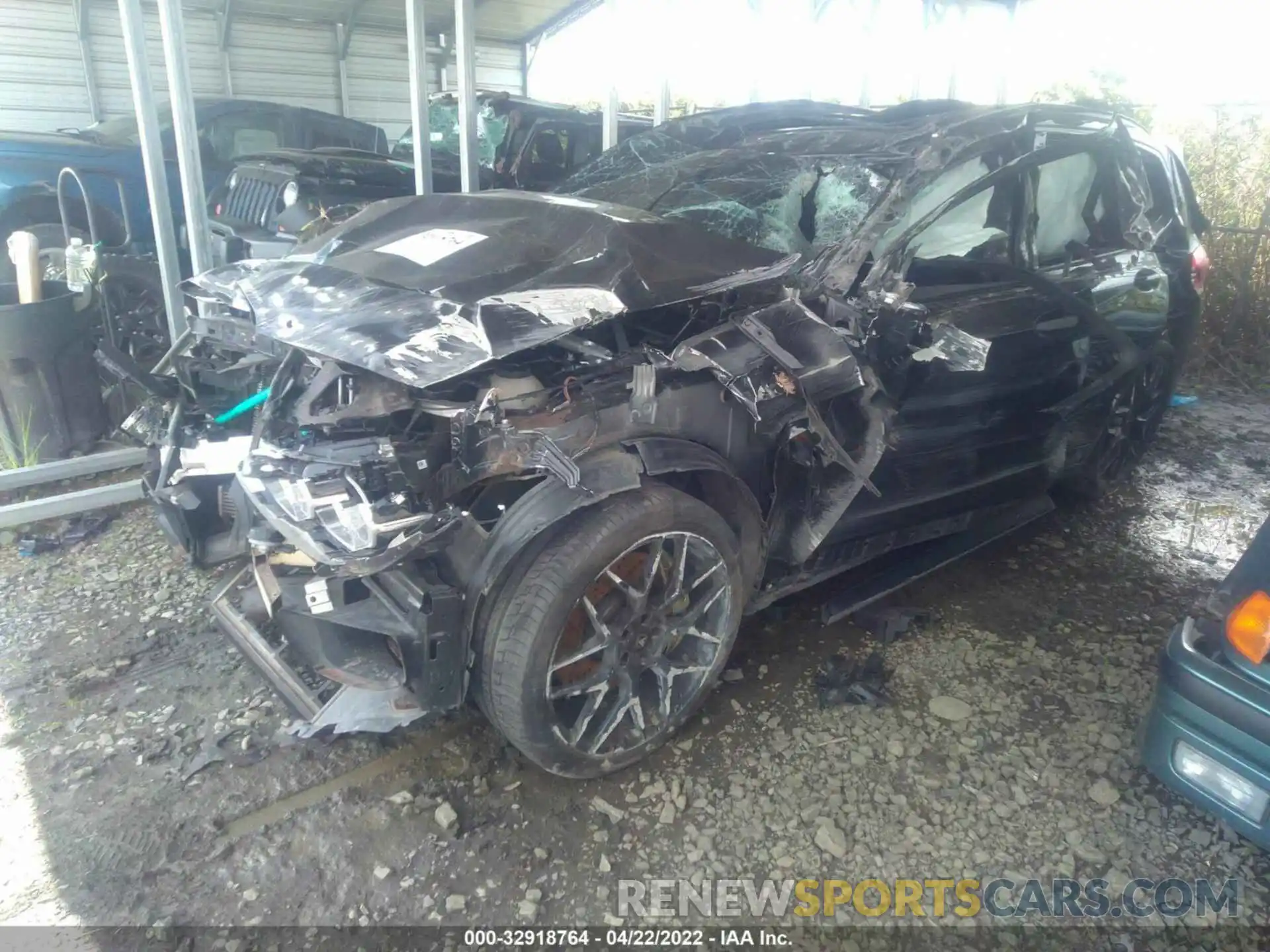 2 Photograph of a damaged car 5YMTS0C02L9B39429 BMW X3 M 2020