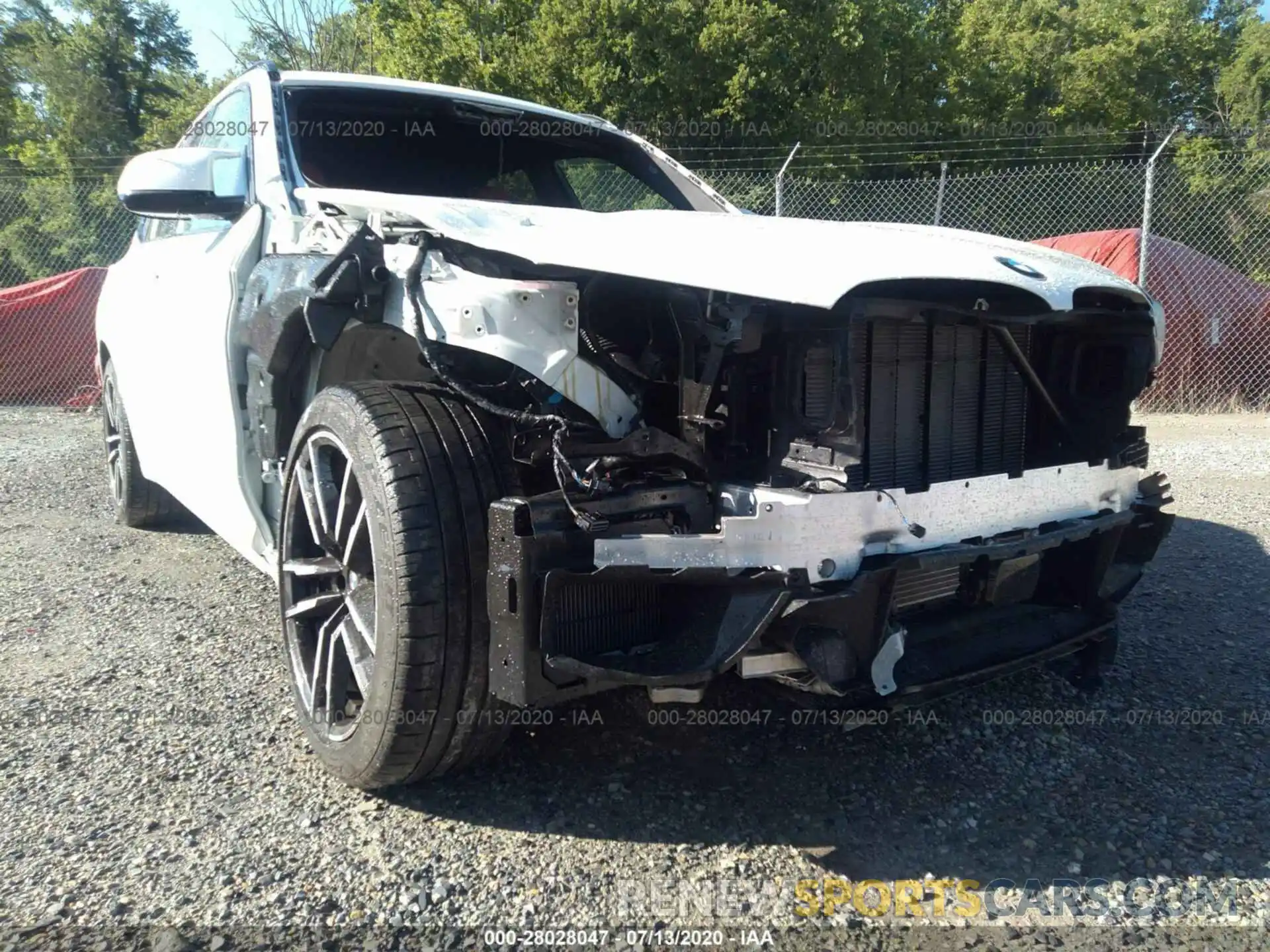 6 Photograph of a damaged car 5YMTS0C02L9B76965 BMW X3 M 2020