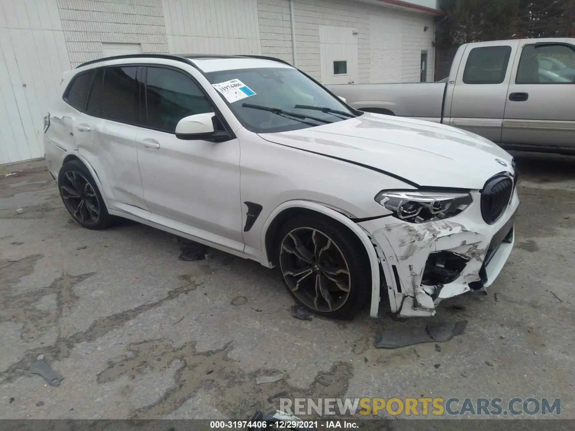 1 Photograph of a damaged car 5YMTS0C02L9B87870 BMW X3 M 2020