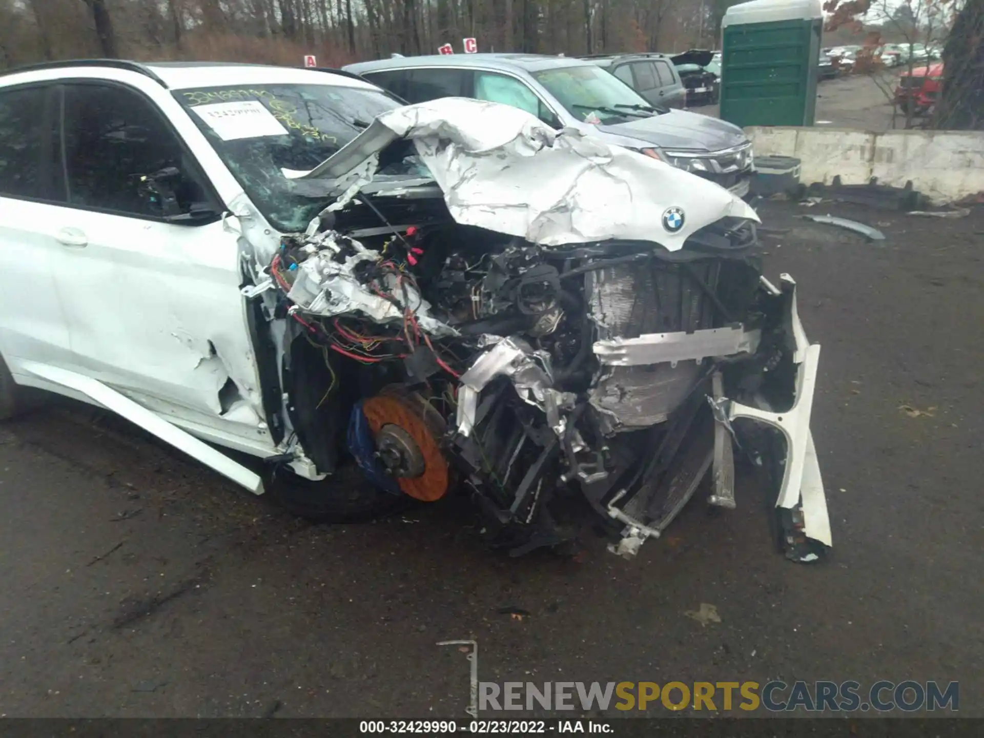 6 Photograph of a damaged car 5YMTS0C03L9B31789 BMW X3 M 2020