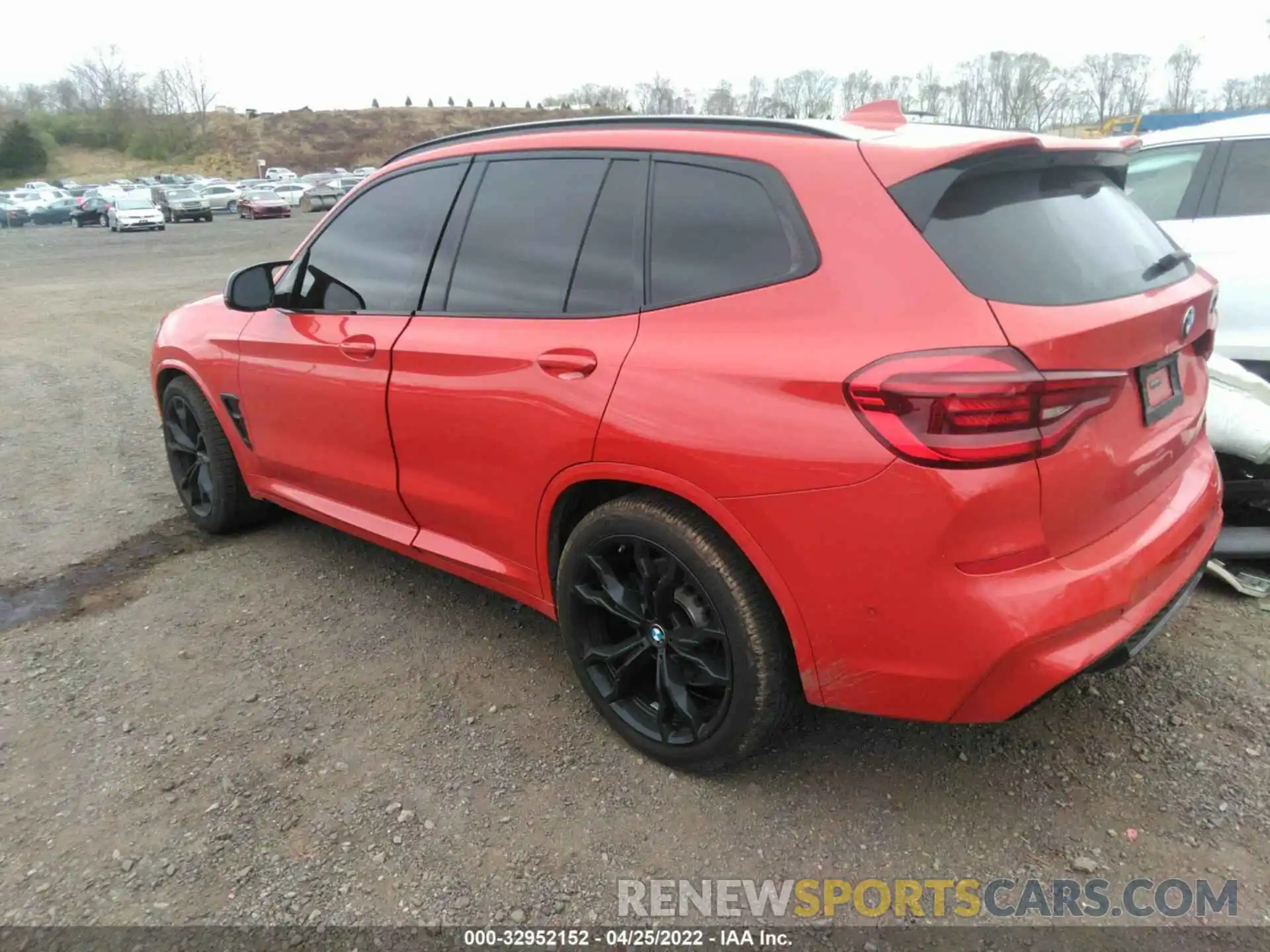 2 Фотография поврежденного автомобиля 5YMTS0C03L9B44042 BMW X3 M 2020