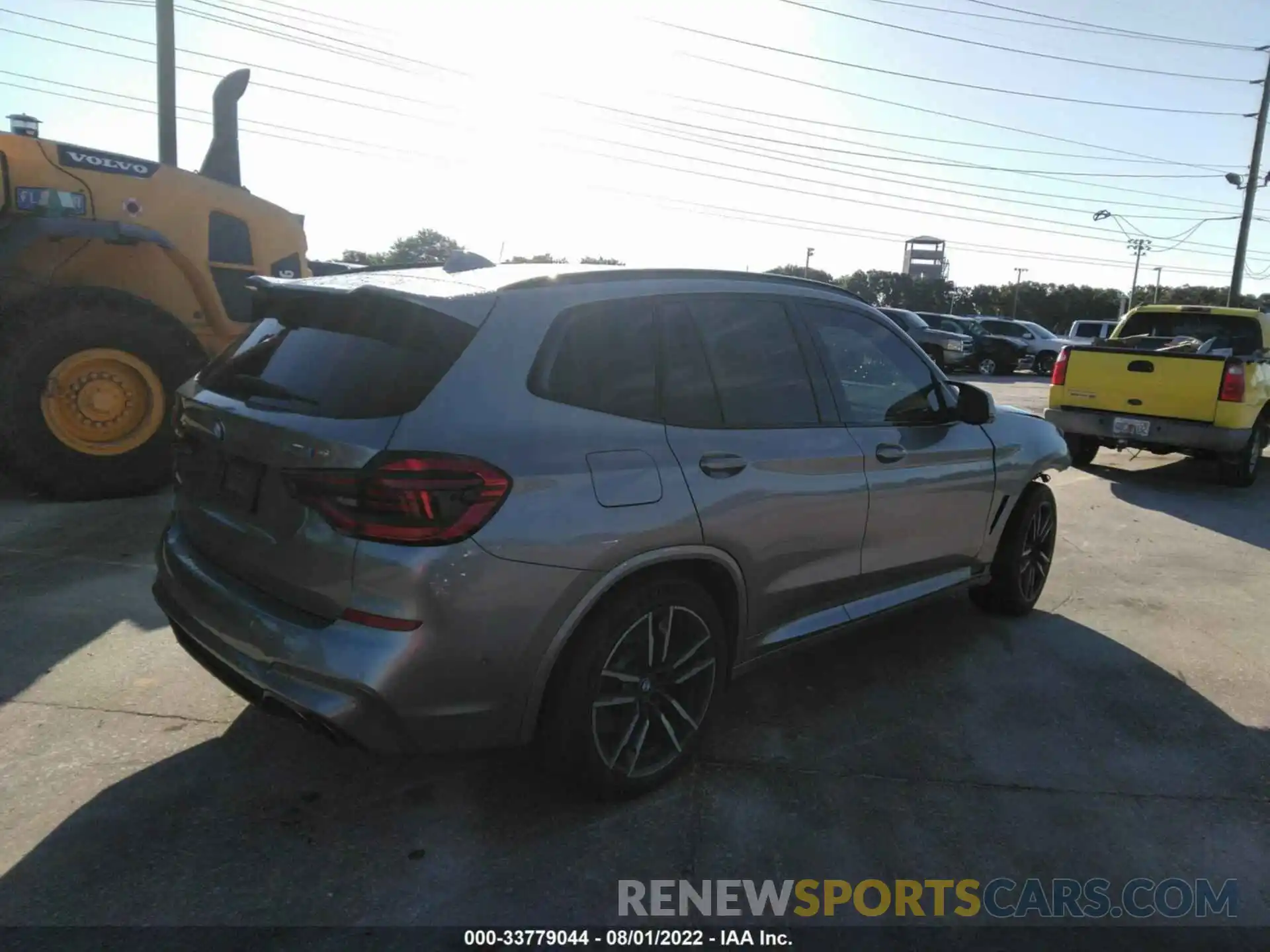 4 Photograph of a damaged car 5YMTS0C03L9B47524 BMW X3 M 2020