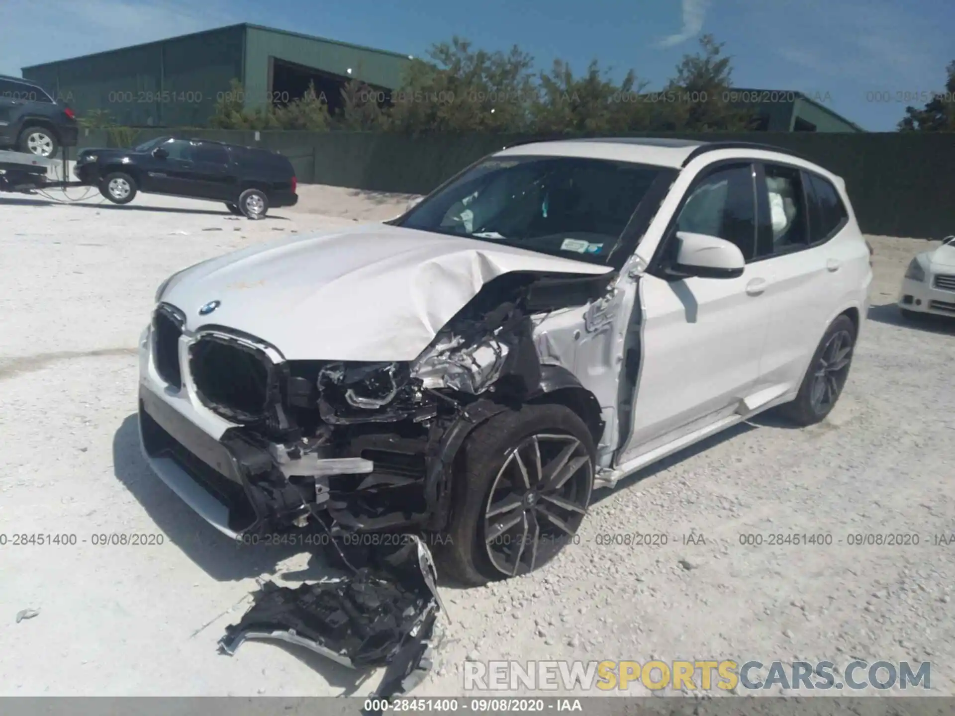 2 Photograph of a damaged car 5YMTS0C03LLA57924 BMW X3 M 2020