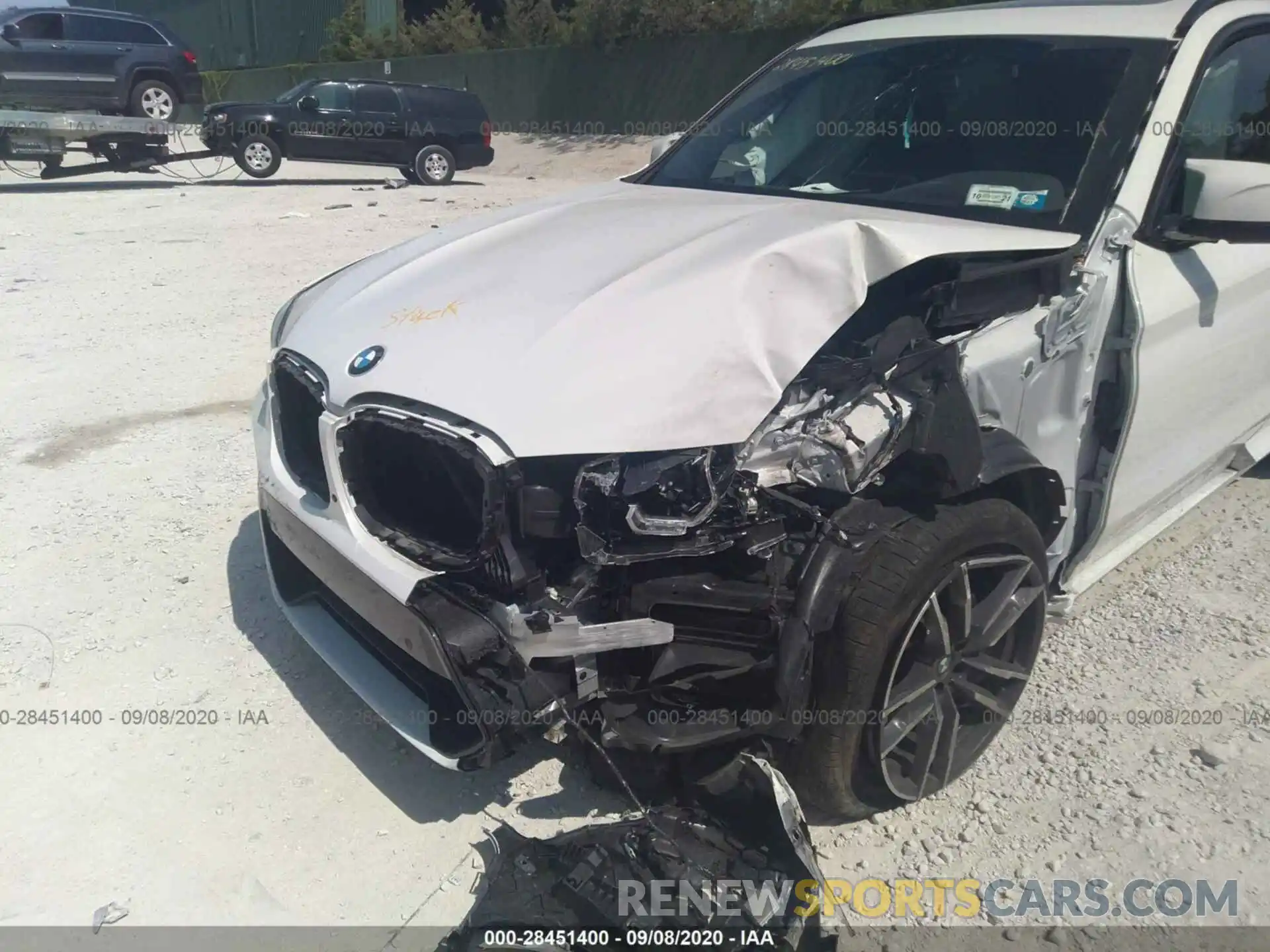 6 Photograph of a damaged car 5YMTS0C03LLA57924 BMW X3 M 2020