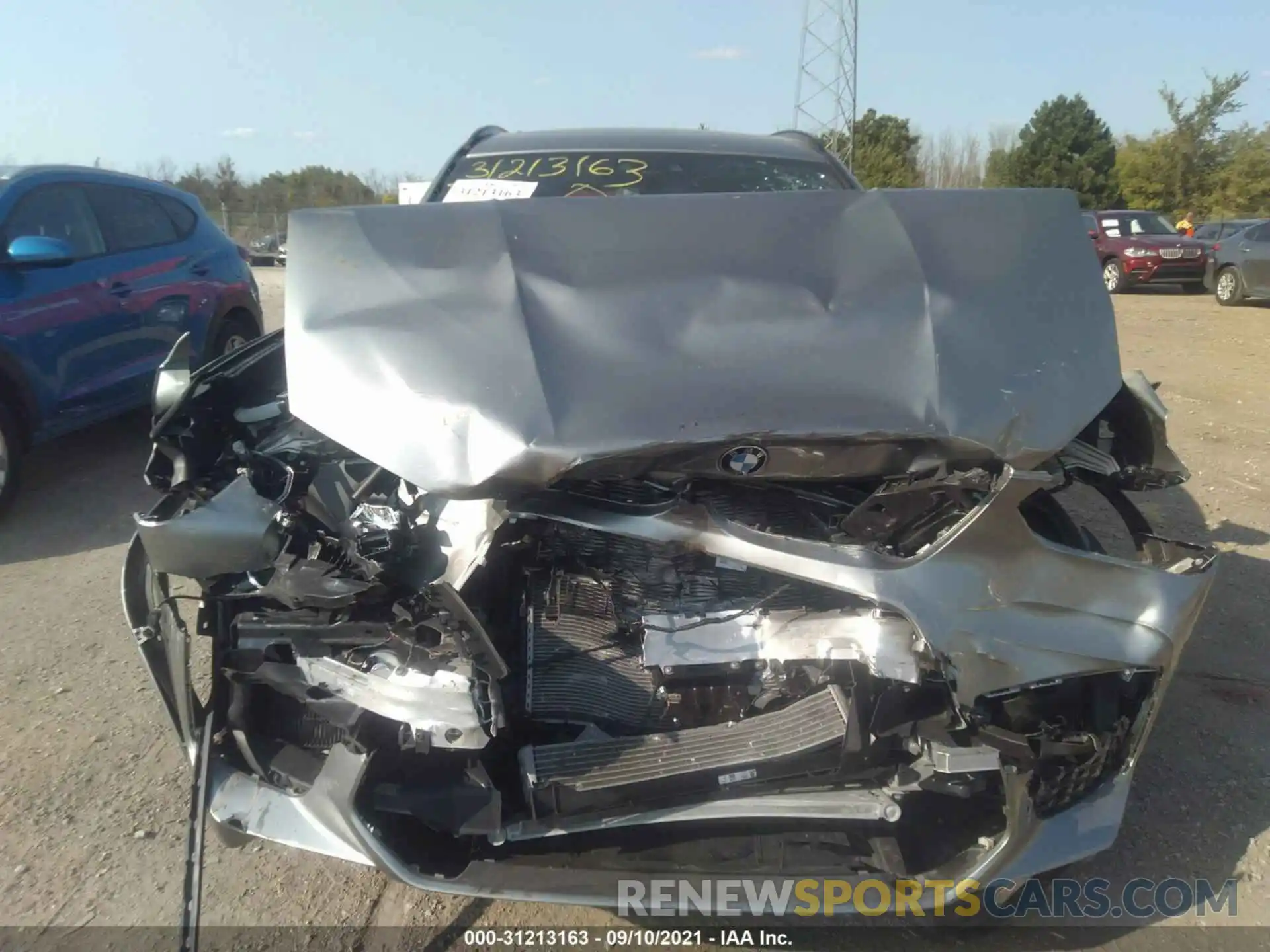 6 Photograph of a damaged car 5YMTS0C04L9B12331 BMW X3 M 2020