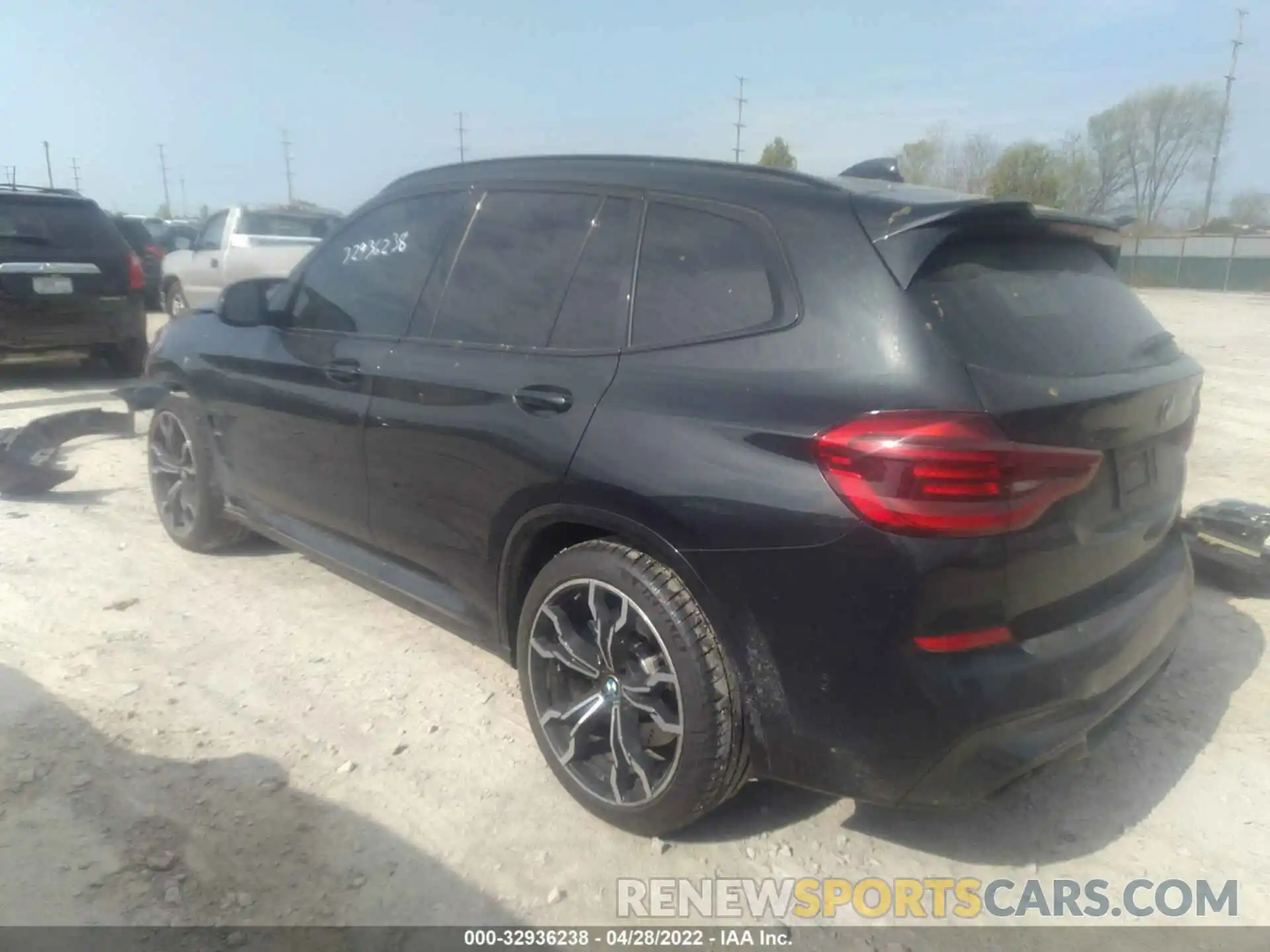 3 Фотография поврежденного автомобиля 5YMTS0C04L9B67247 BMW X3 M 2020