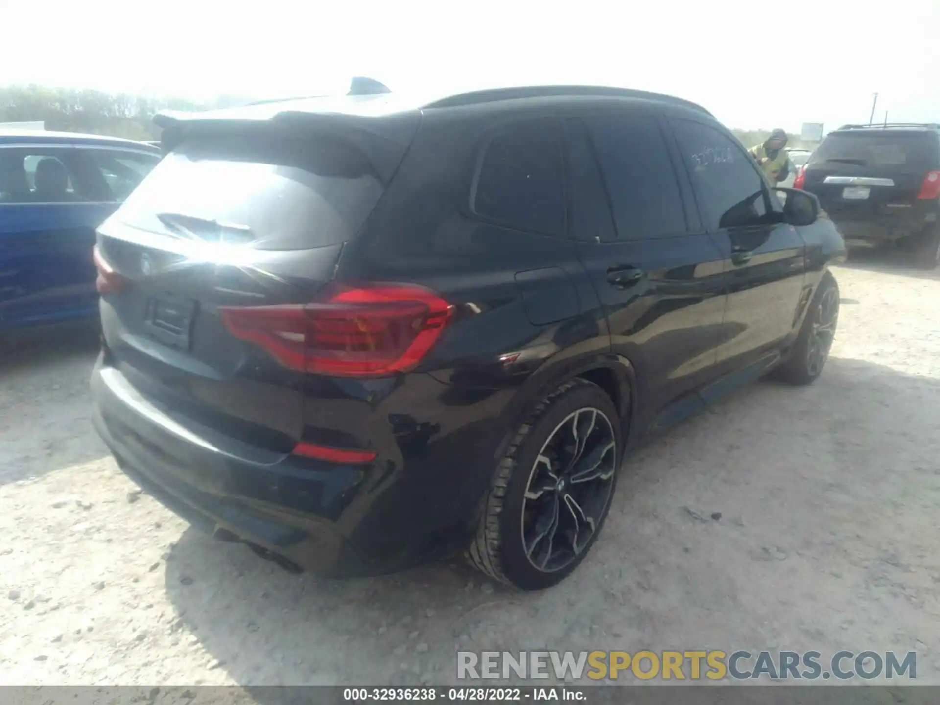 4 Фотография поврежденного автомобиля 5YMTS0C04L9B67247 BMW X3 M 2020