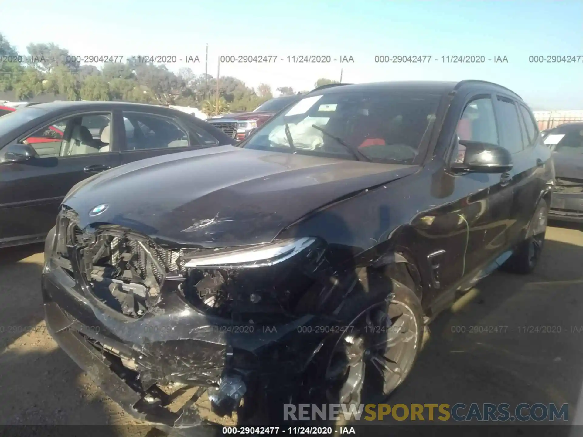 2 Photograph of a damaged car 5YMTS0C07L9B31469 BMW X3 M 2020
