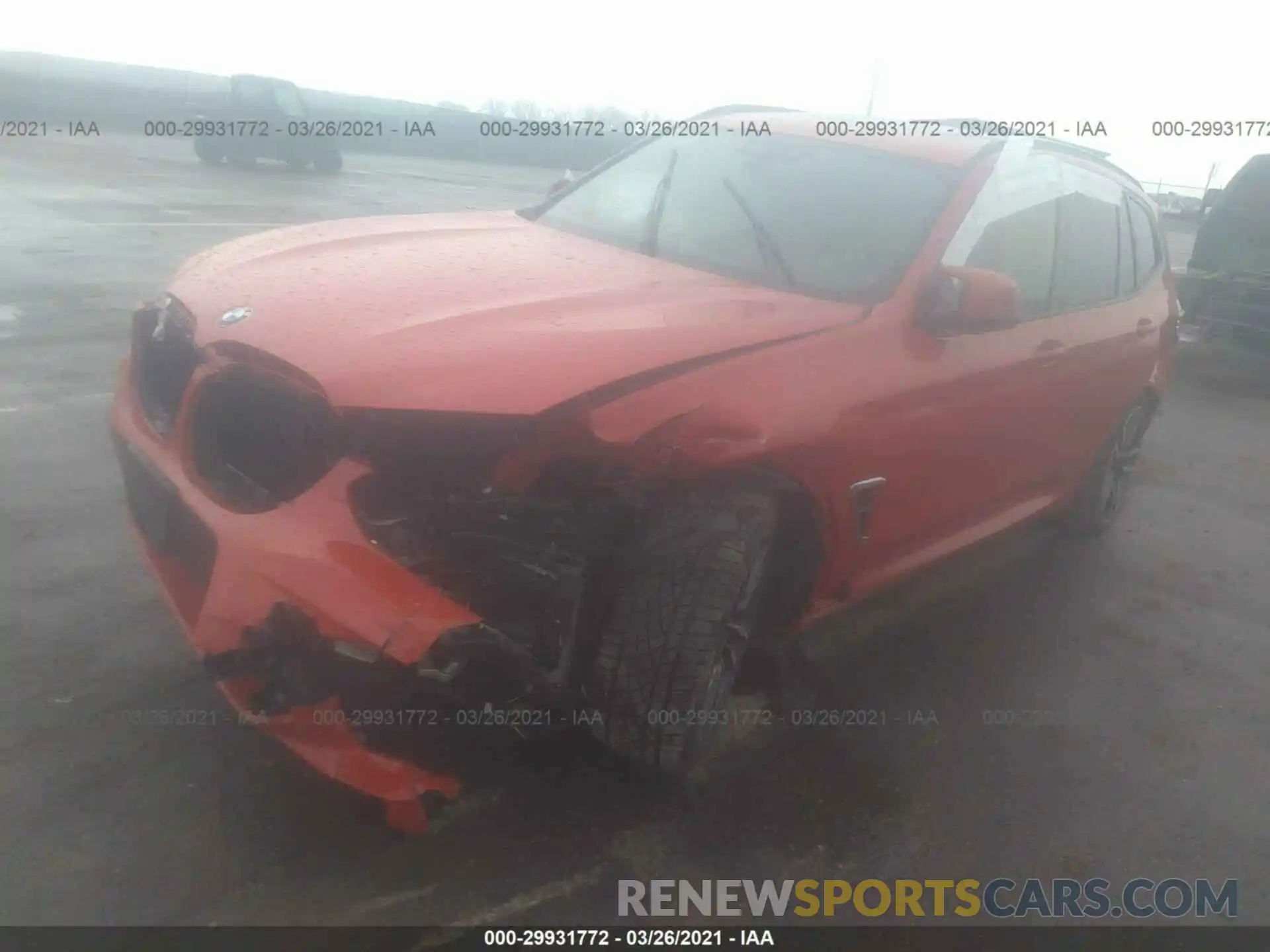2 Фотография поврежденного автомобиля 5YMTS0C08L9B39824 BMW X3 M 2020