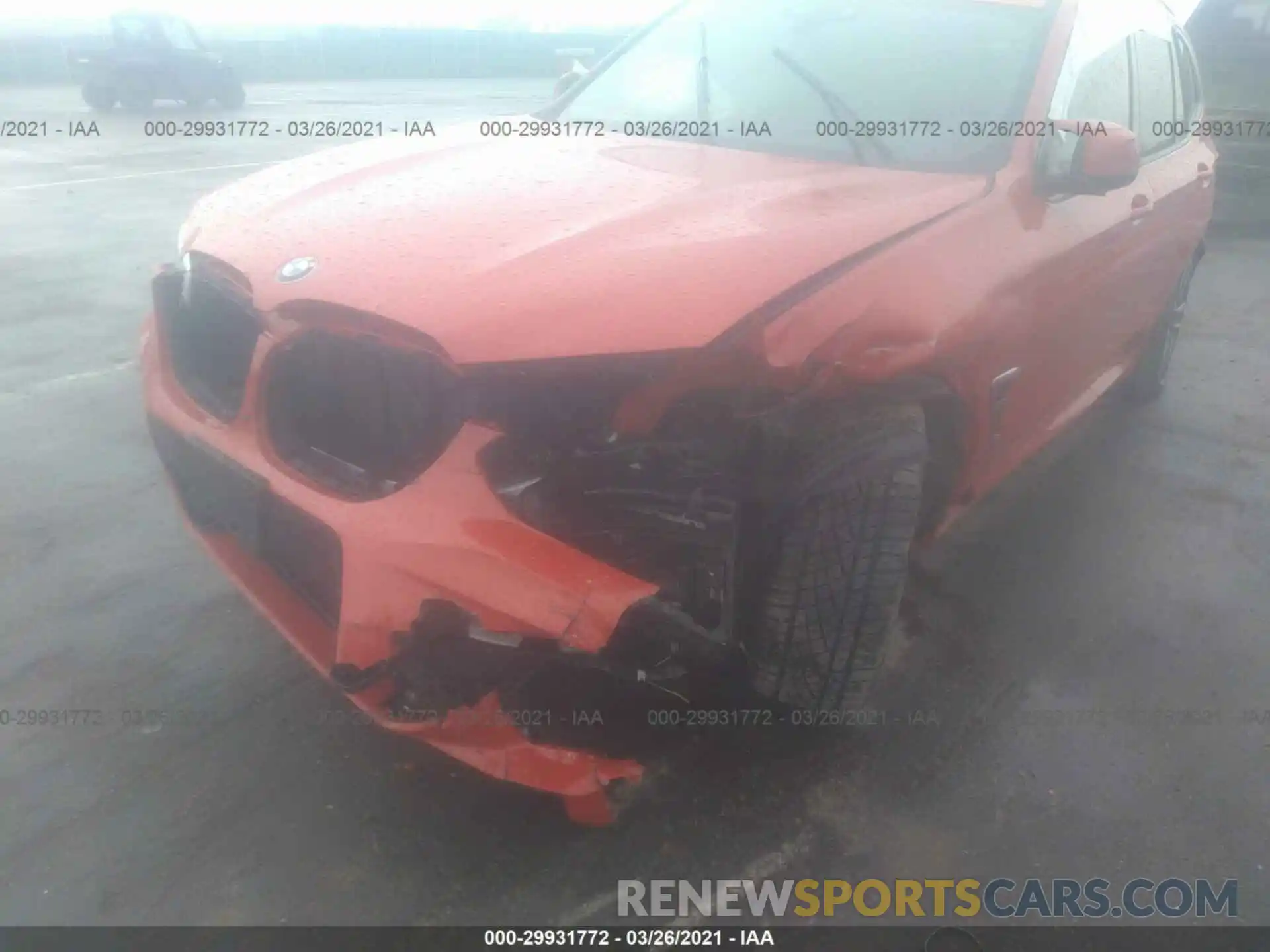 6 Фотография поврежденного автомобиля 5YMTS0C08L9B39824 BMW X3 M 2020