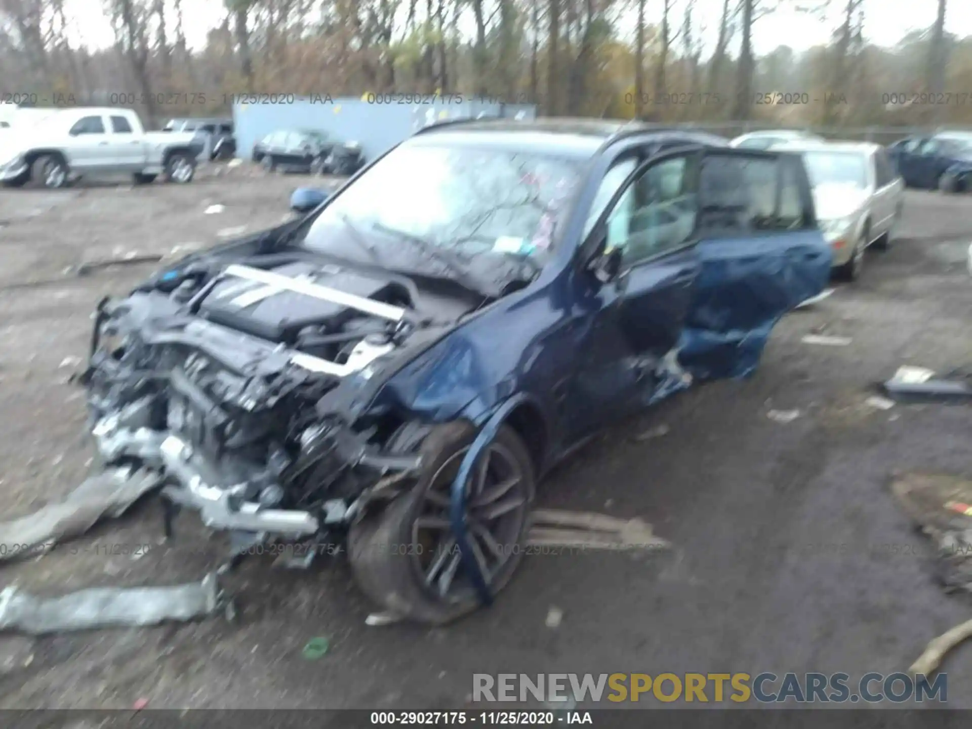 2 Фотография поврежденного автомобиля 5YMTS0C08L9B89509 BMW X3 M 2020