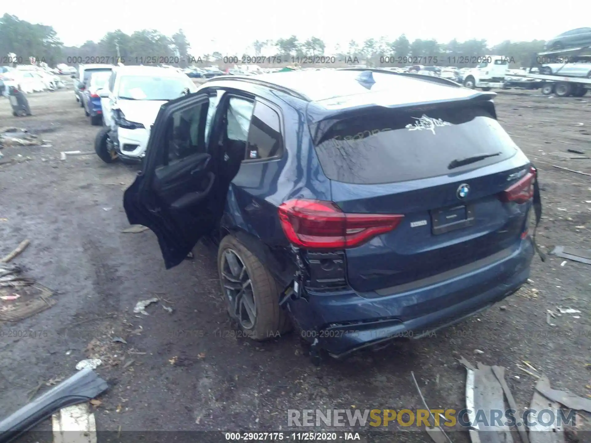 3 Photograph of a damaged car 5YMTS0C08L9B89509 BMW X3 M 2020