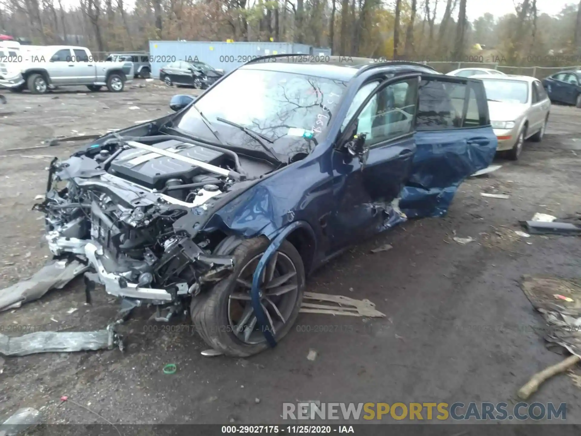 6 Фотография поврежденного автомобиля 5YMTS0C08L9B89509 BMW X3 M 2020