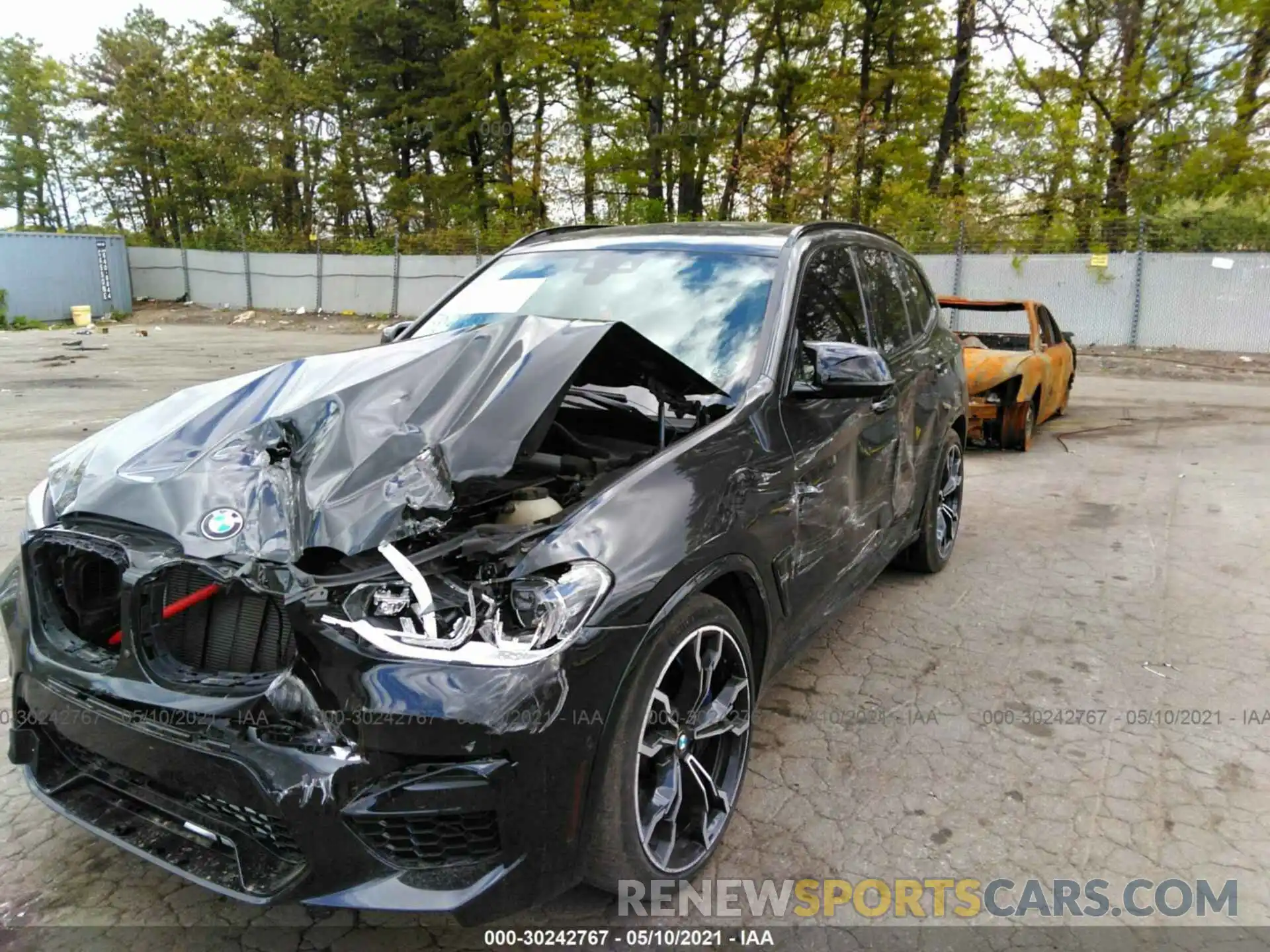 2 Photograph of a damaged car 5YMTS0C08LLT10507 BMW X3 M 2020