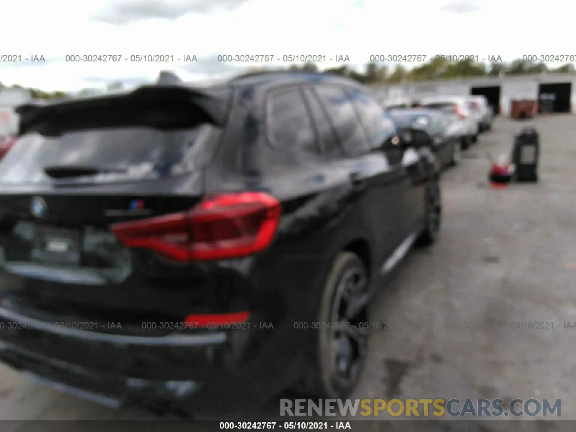 4 Photograph of a damaged car 5YMTS0C08LLT10507 BMW X3 M 2020