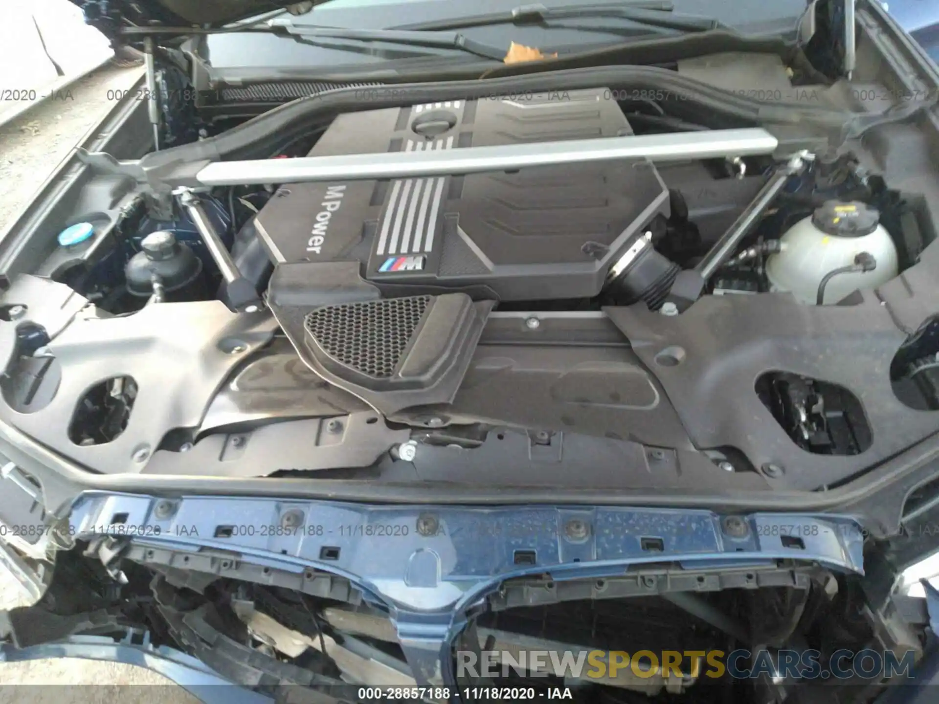 10 Фотография поврежденного автомобиля 5YMTS0C09L9B70144 BMW X3 M 2020