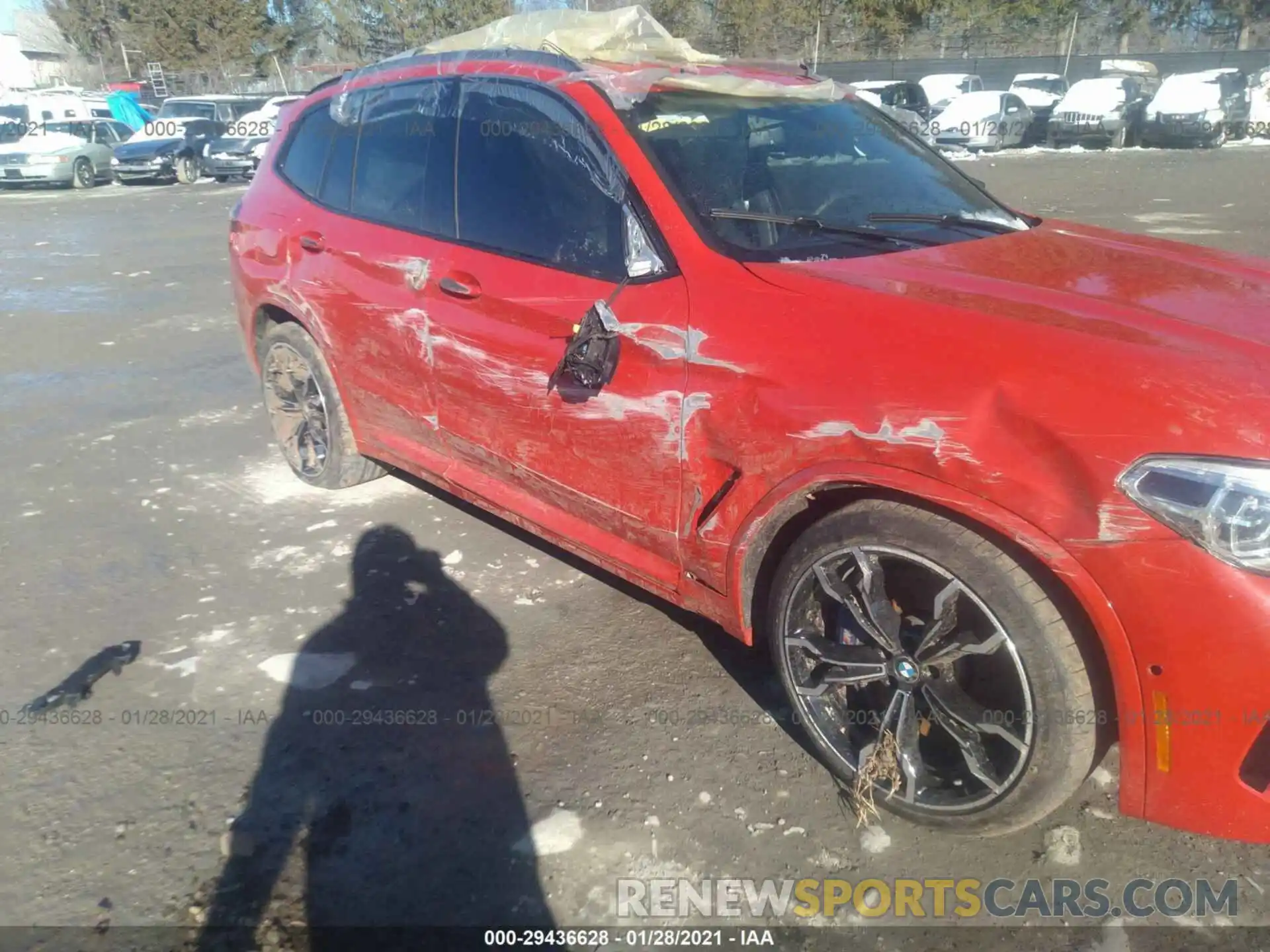 6 Фотография поврежденного автомобиля 5YMTS0C0XL9B63896 BMW X3 M 2020