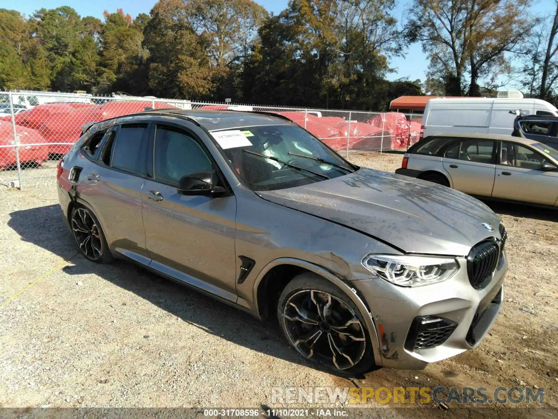 1 Photograph of a damaged car 5YMTS0C08M9F86283 BMW X3 M 2021