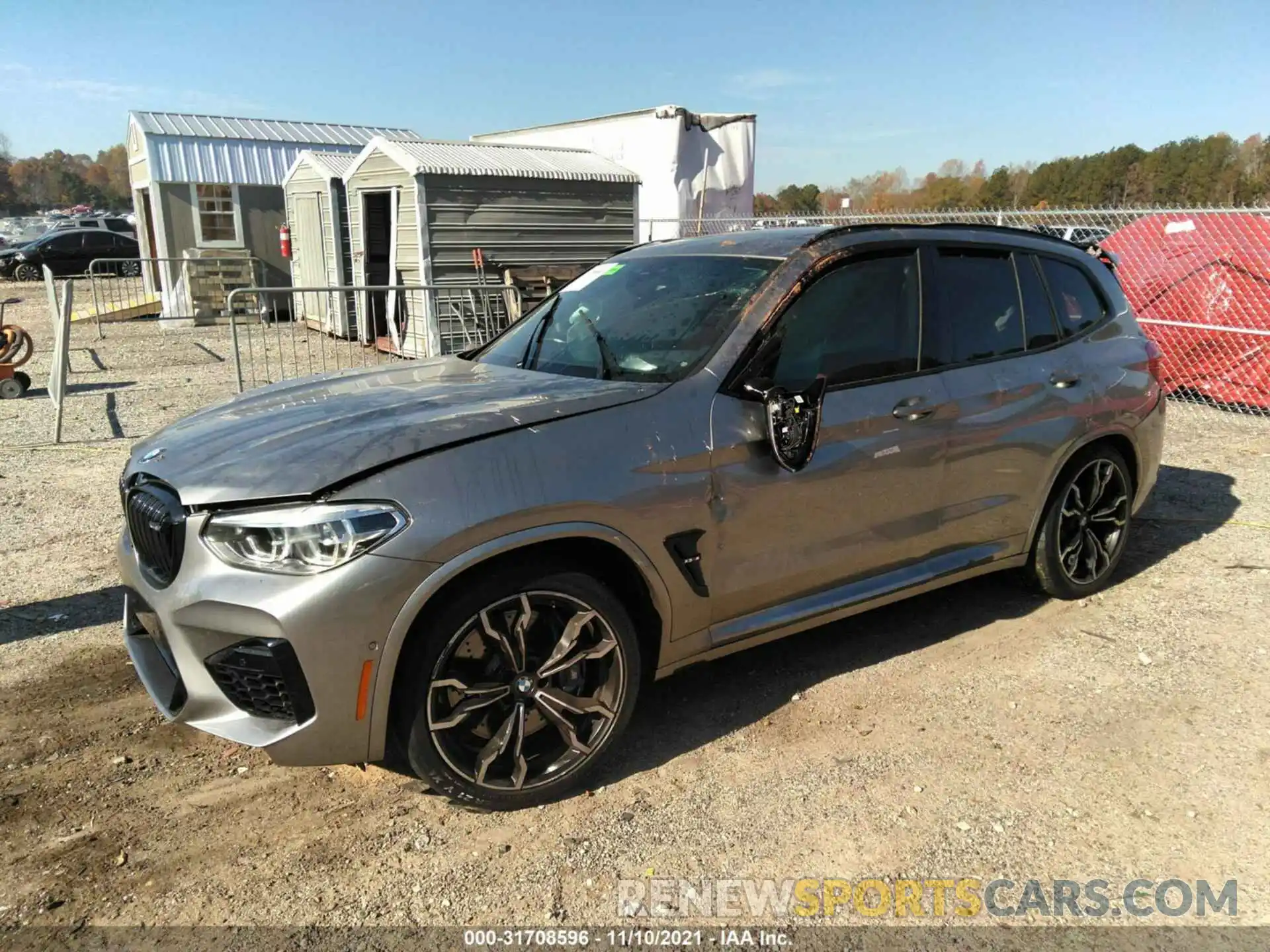 2 Photograph of a damaged car 5YMTS0C08M9F86283 BMW X3 M 2021