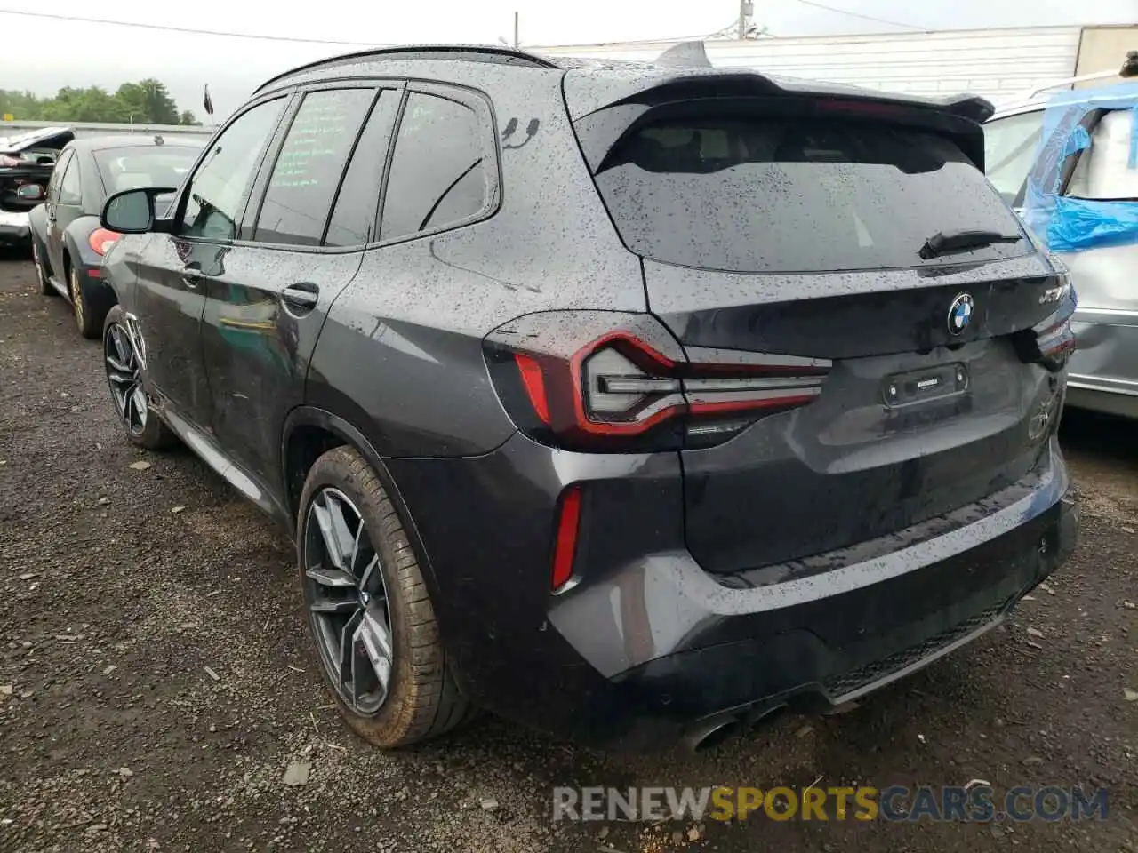 3 Фотография поврежденного автомобиля 5YM13EC04N9J34797 BMW X3 M 2022