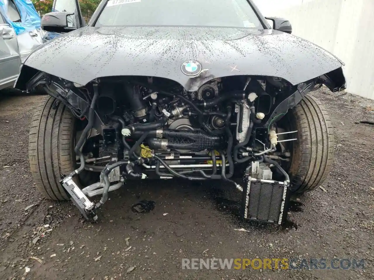 9 Фотография поврежденного автомобиля 5YM13EC04N9J34797 BMW X3 M 2022