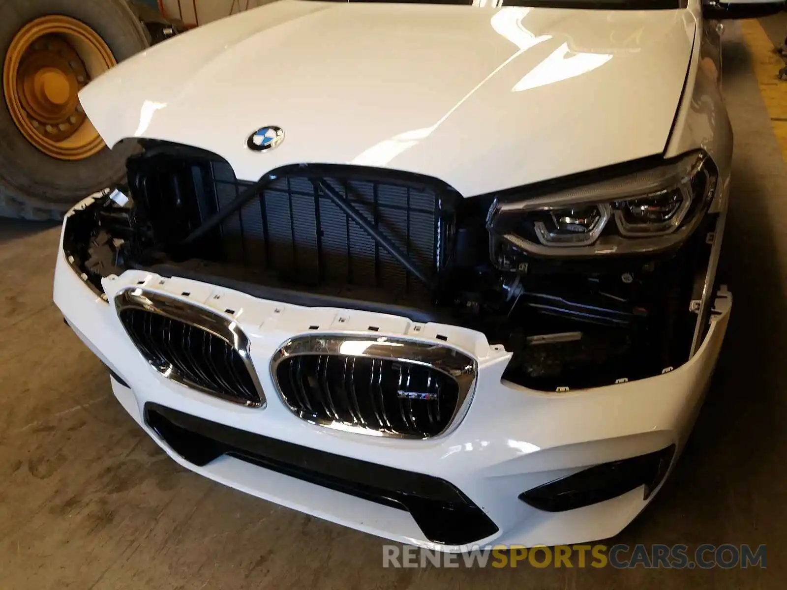 9 Photograph of a damaged car 5YMTS0C03L9B80491 BMW X3 M COMPE 2020