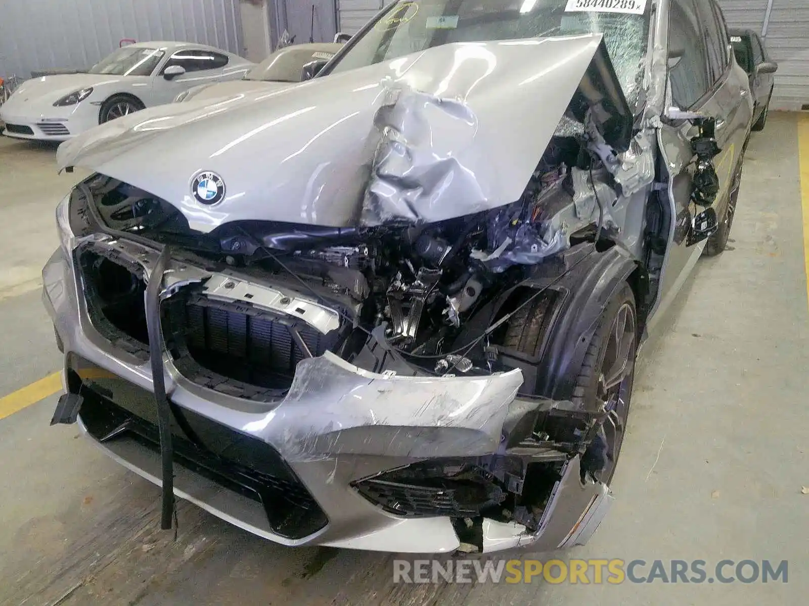9 Photograph of a damaged car 5YMTS0C09LLA57832 BMW X3 M COMPE 2020