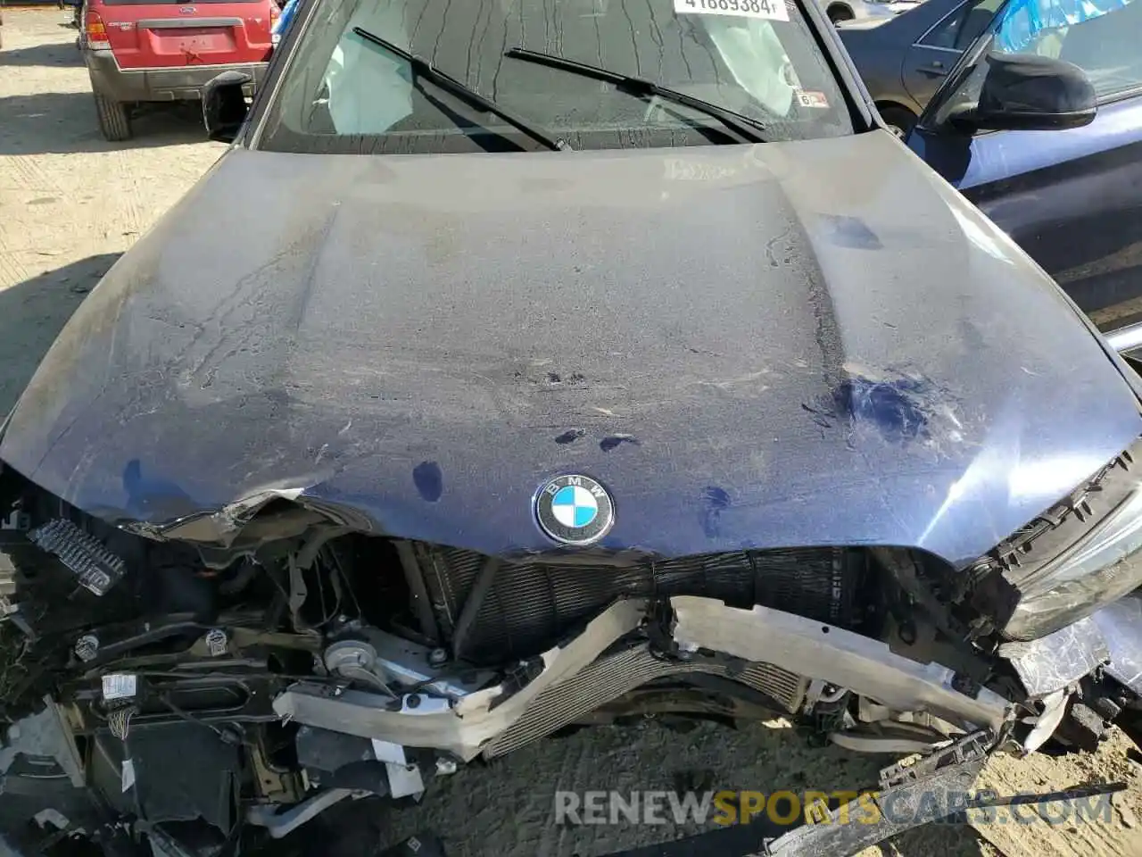 12 Photograph of a damaged car 5UX83DP03N9N01084 BMW X3 M40I 2022