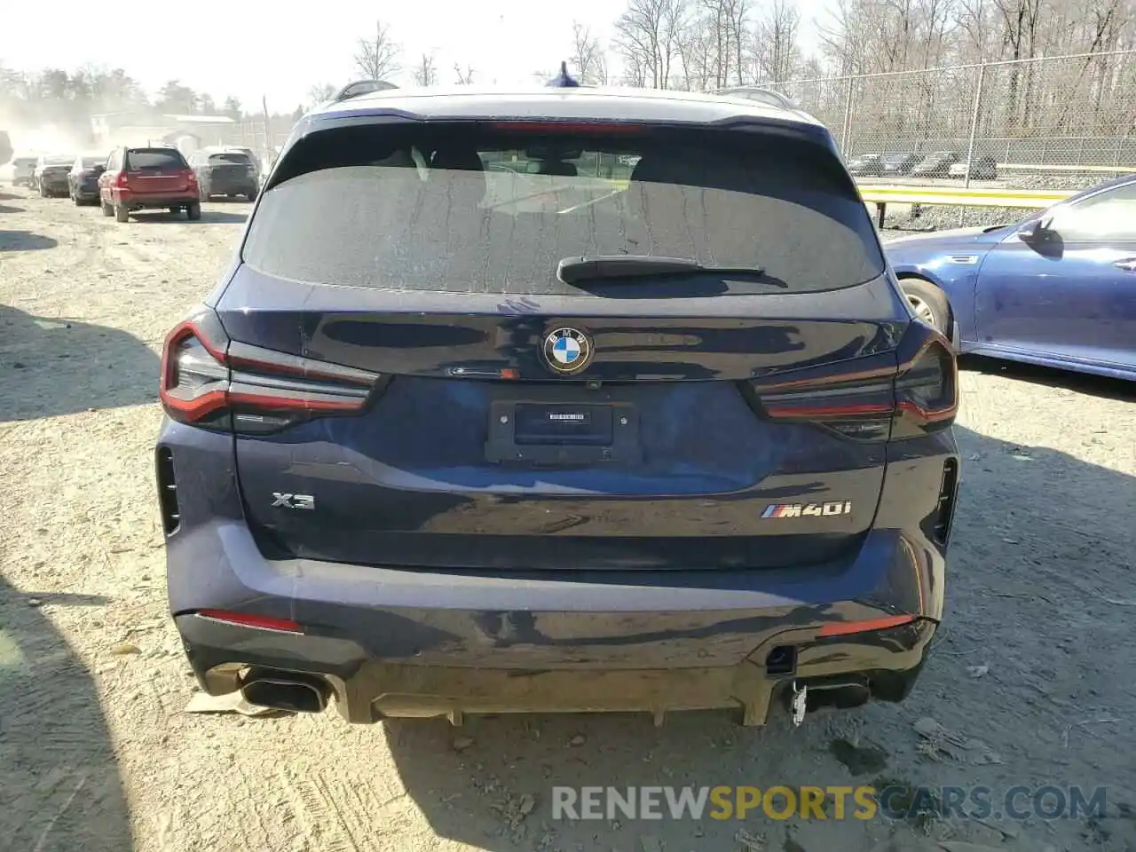 6 Photograph of a damaged car 5UX83DP03N9N01084 BMW X3 M40I 2022