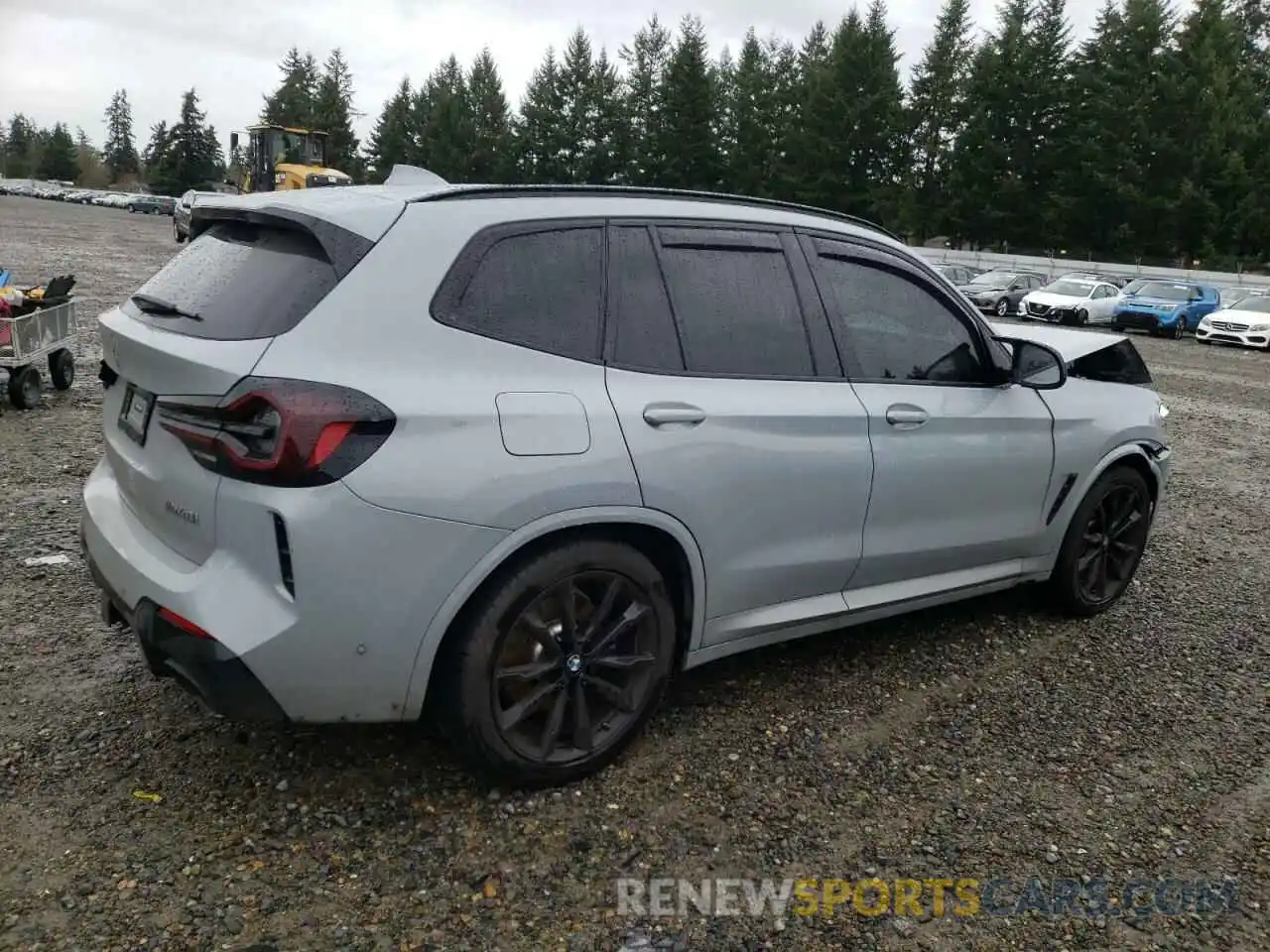 3 Photograph of a damaged car 5UX83DP06N9L79921 BMW X3 M40I 2022