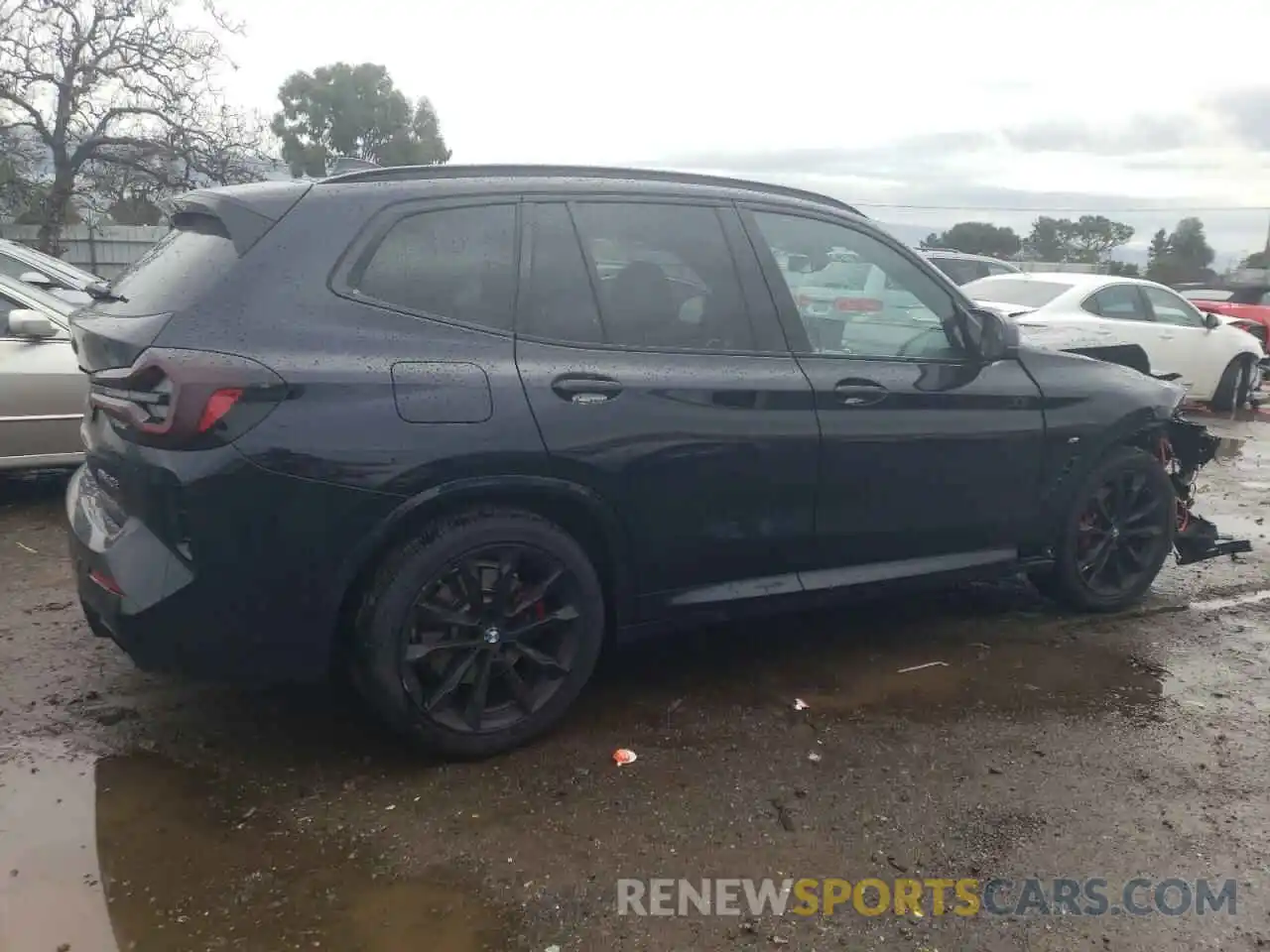 3 Фотография поврежденного автомобиля 5UX83DP07N9J20189 BMW X3 M40I 2022