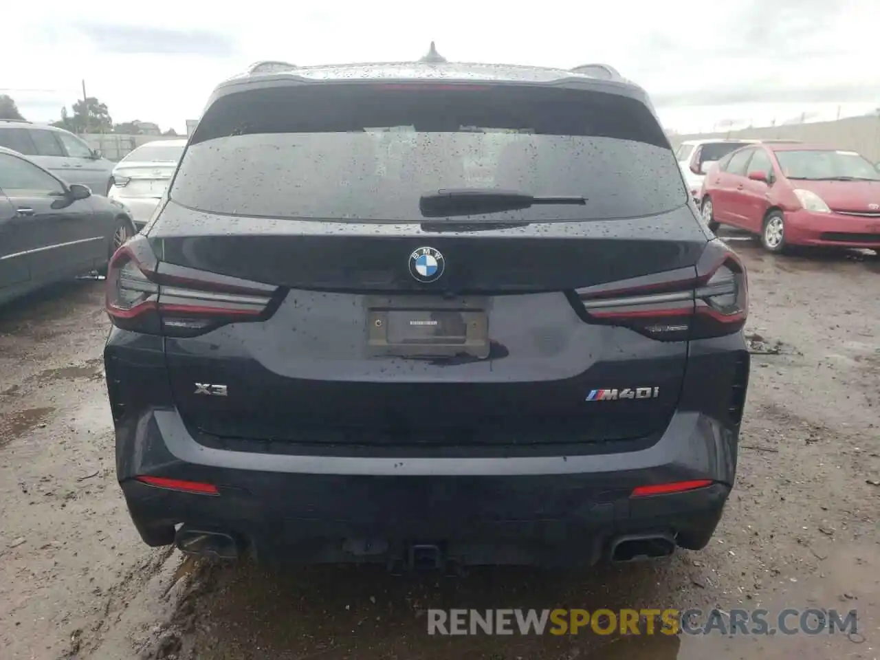 6 Photograph of a damaged car 5UX83DP07N9J20189 BMW X3 M40I 2022