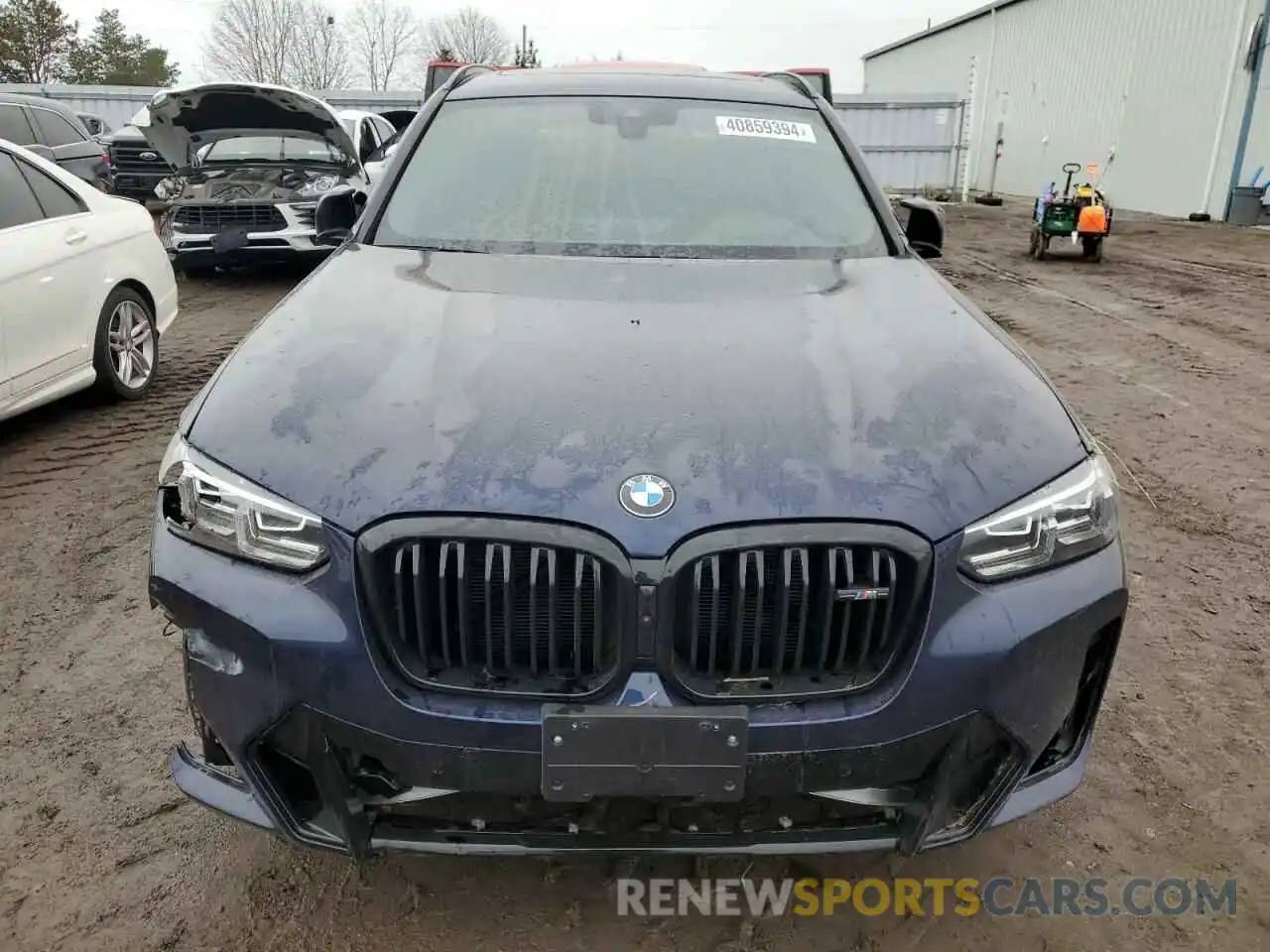 5 Фотография поврежденного автомобиля 5UX83DP03P9T08226 BMW X3 M40I 2023