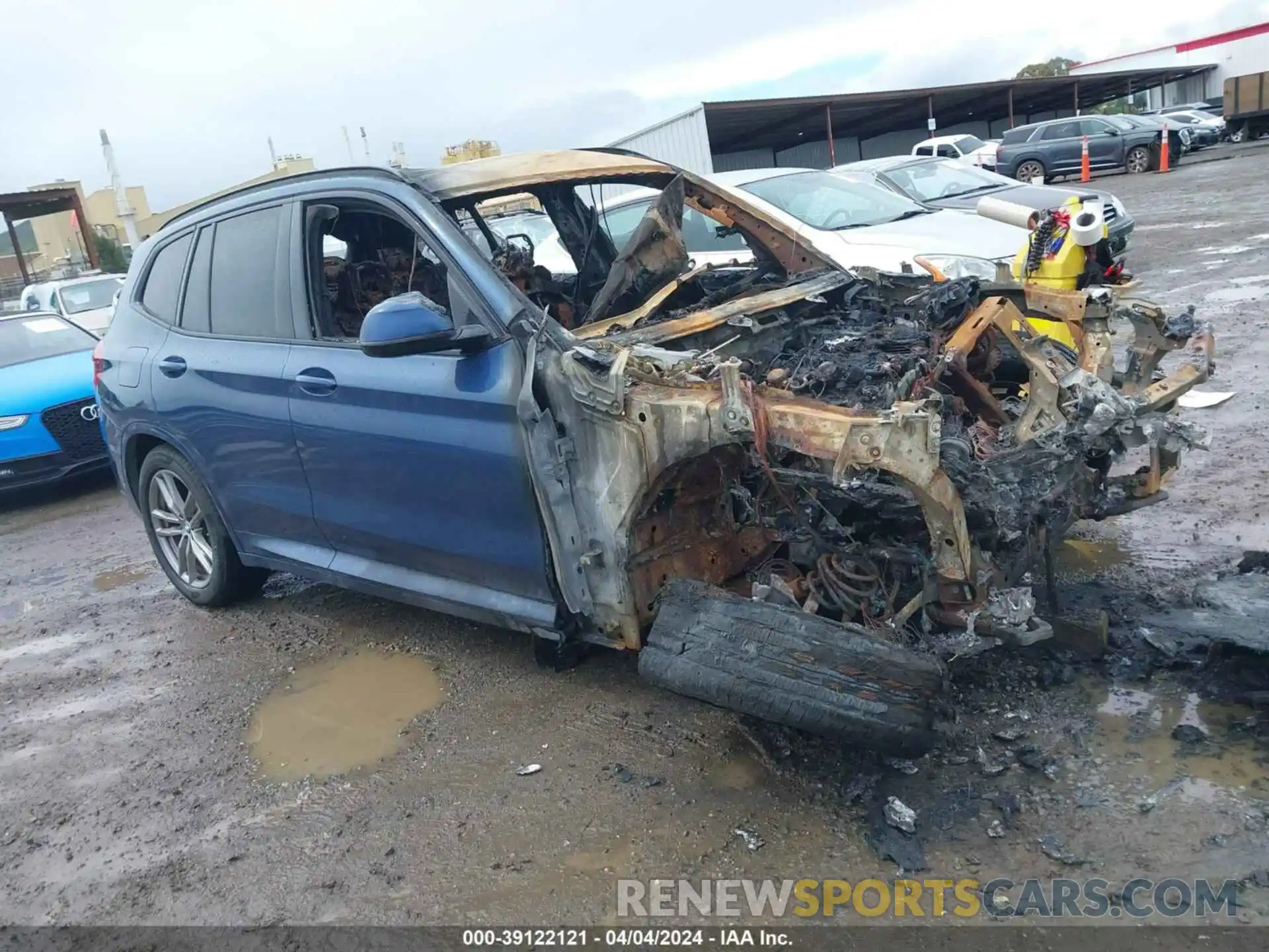 1 Photograph of a damaged car 5UXTS1C01L9C73538 BMW X3 PHEV 2020