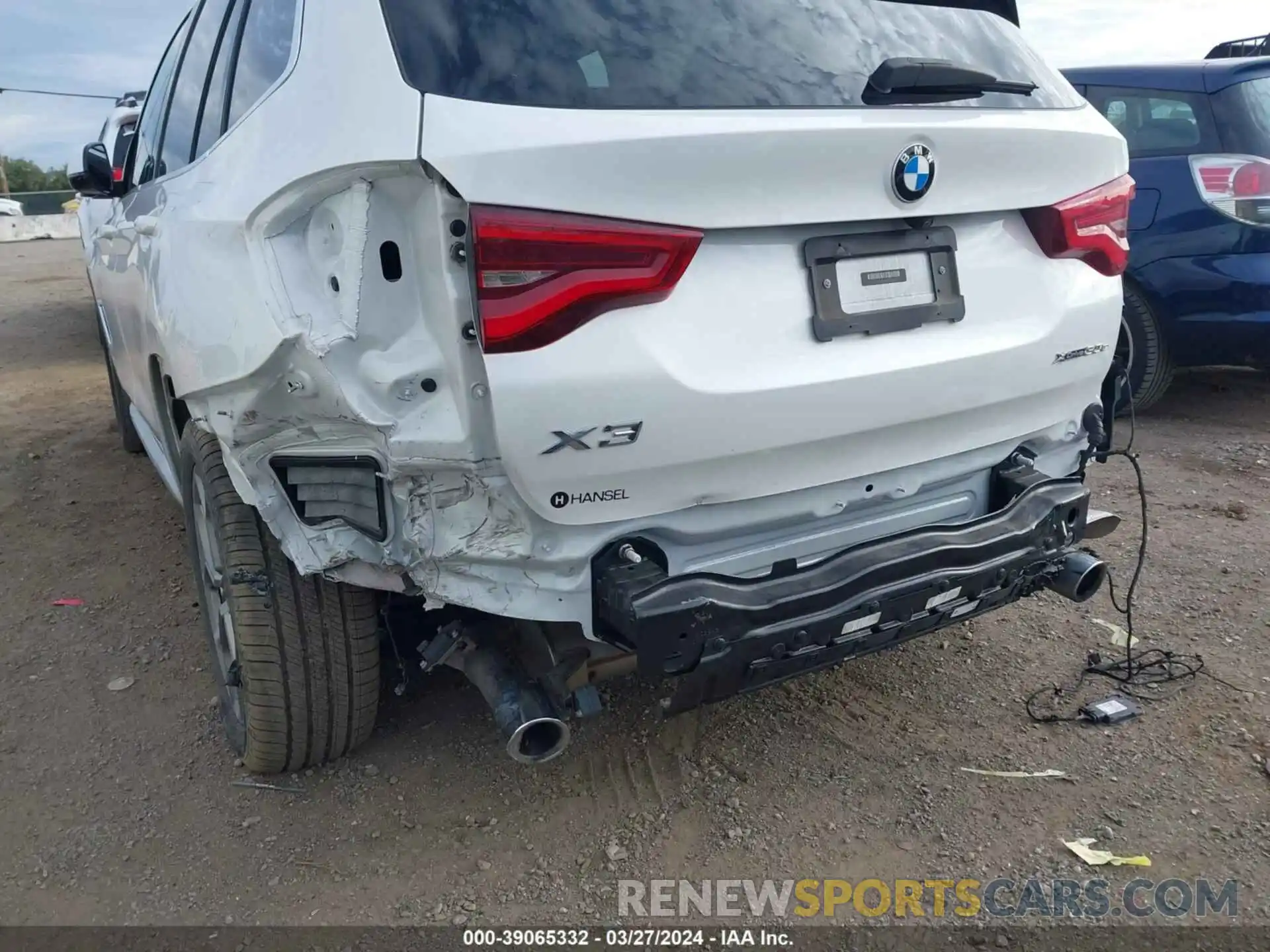 6 Photograph of a damaged car 5UXTS1C08M9E77559 BMW X3 PHEV 2021