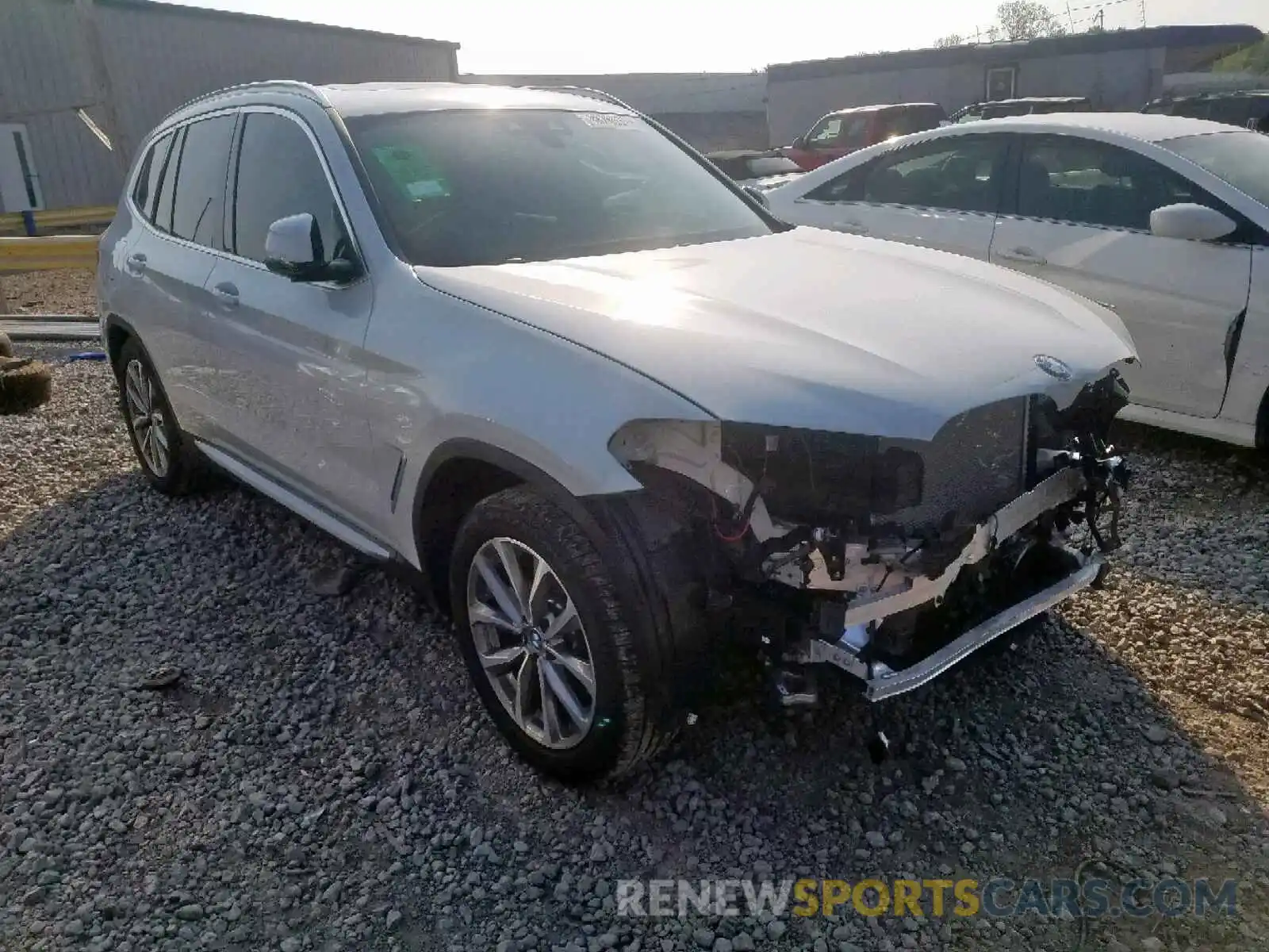 1 Photograph of a damaged car 5UXTR7C50KLF29616 BMW X3 SDRIVE3 2019