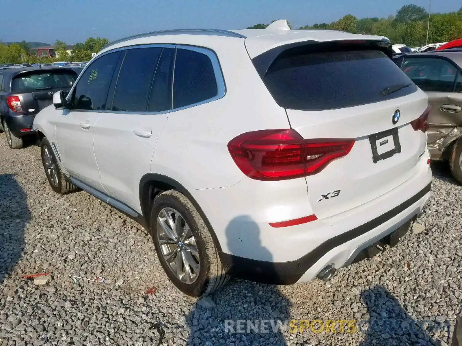 3 Photograph of a damaged car 5UXTR7C50KLF29616 BMW X3 SDRIVE3 2019