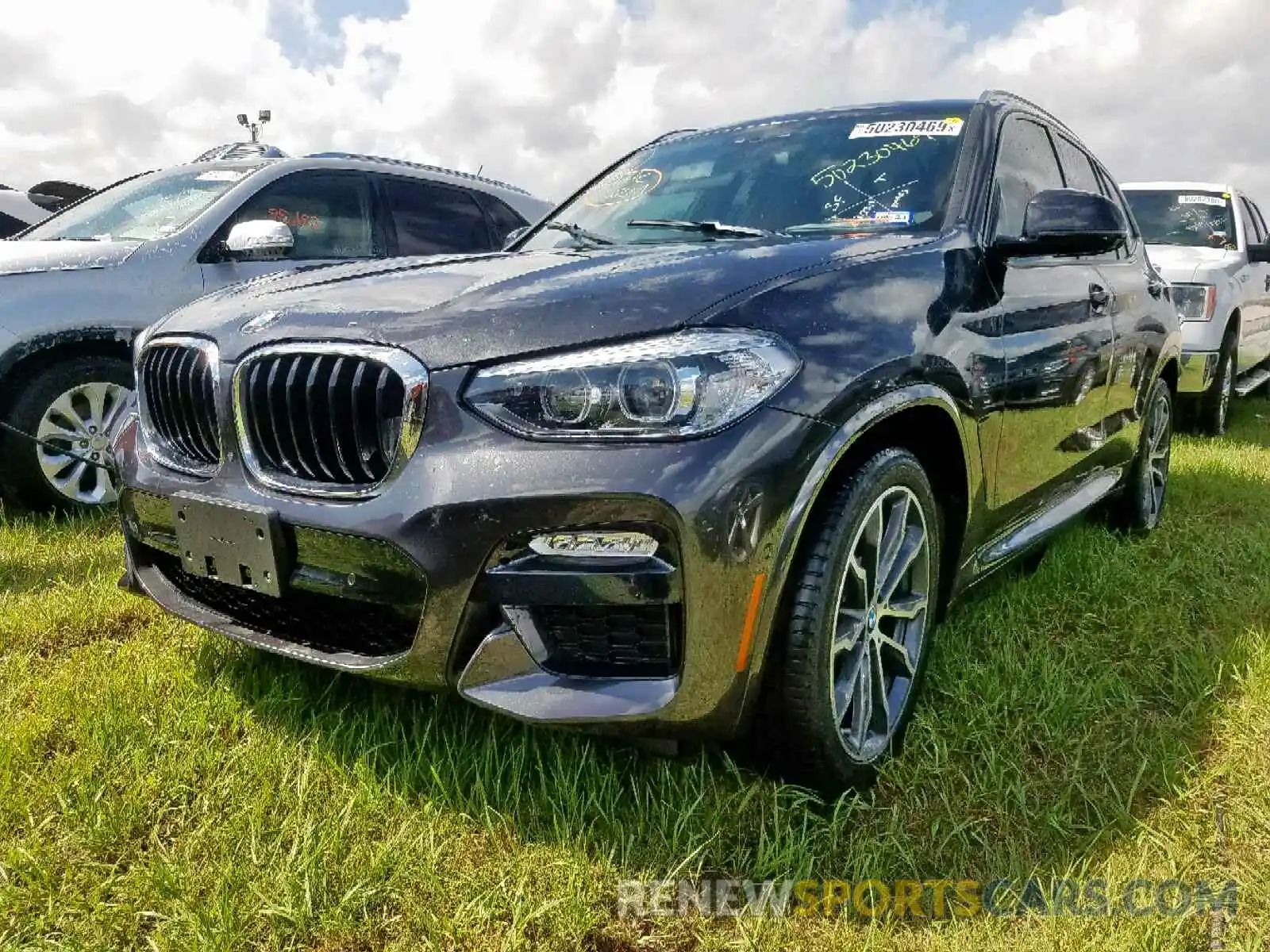 2 Photograph of a damaged car 5UXTR7C50KLF37635 BMW X3 SDRIVE3 2019