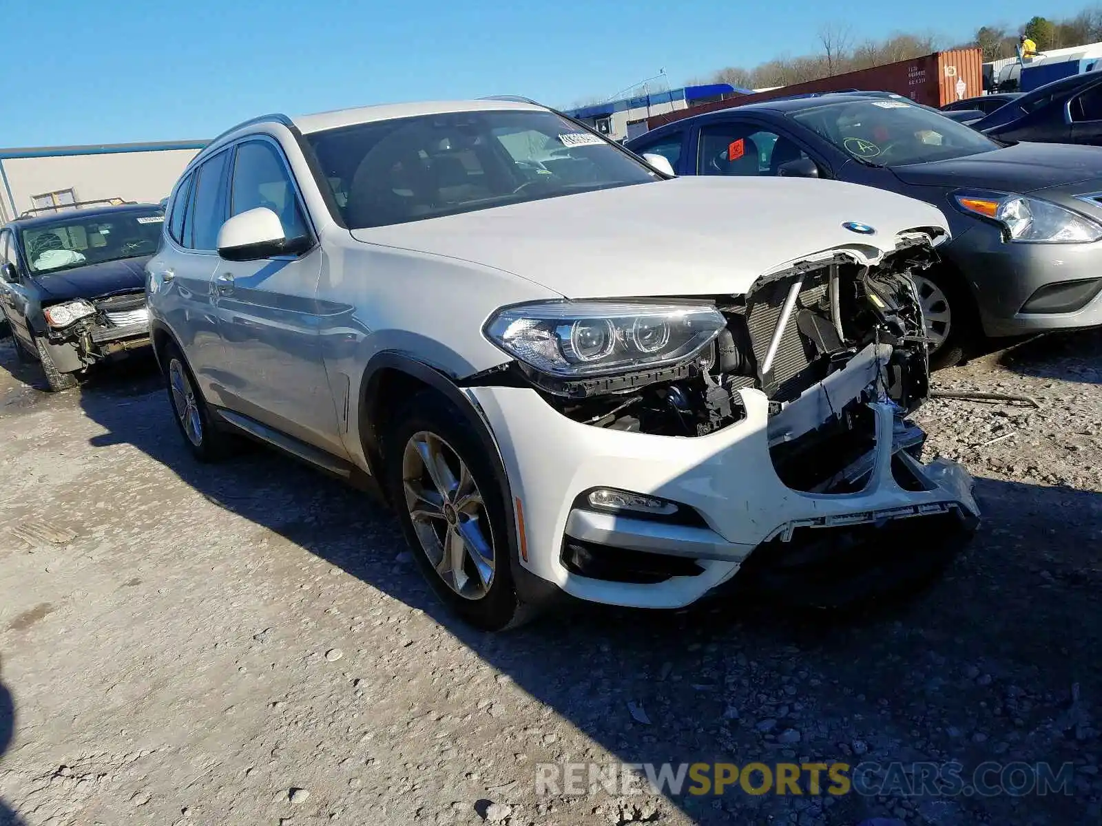 1 Photograph of a damaged car 5UXTR7C50KLR44111 BMW X3 SDRIVE3 2019