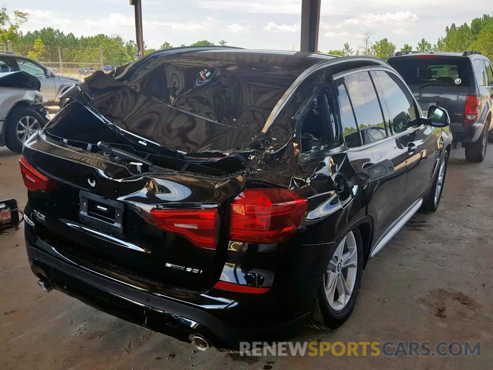 4 Photograph of a damaged car 5UXTR7C50KLR47638 BMW X3 SDRIVE3 2019