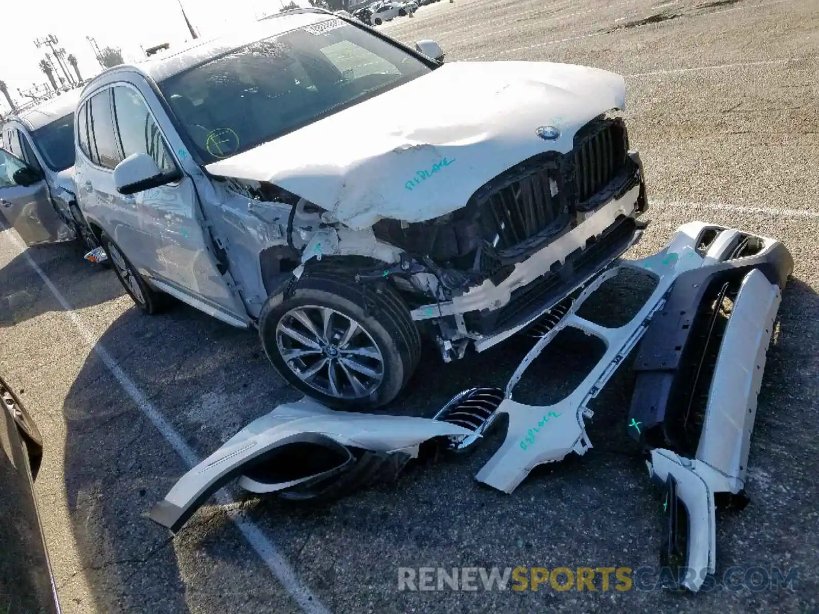 1 Фотография поврежденного автомобиля 5UXTR7C51KLE88204 BMW X3 SDRIVE3 2019