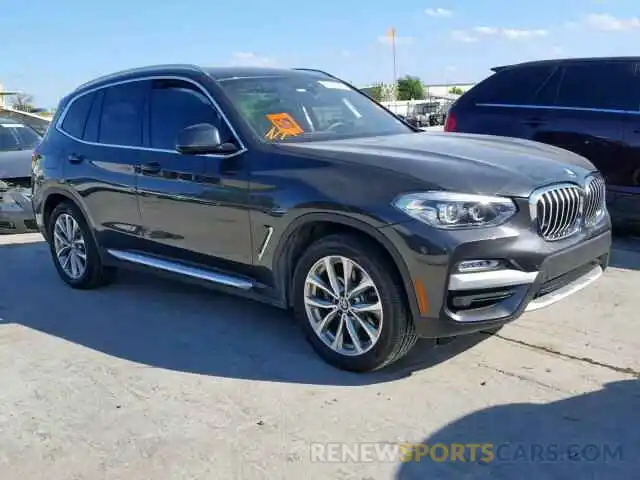 1 Photograph of a damaged car 5UXTR7C51KLE97839 BMW X3 SDRIVE3 2019