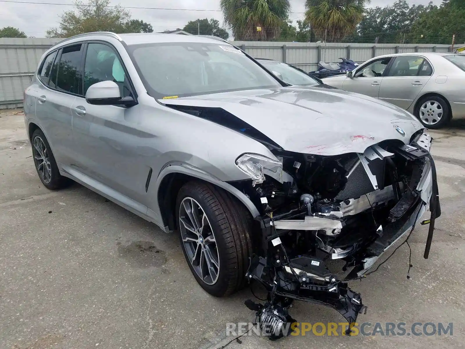 1 Photograph of a damaged car 5UXTR7C51KLF36168 BMW X3 SDRIVE3 2019