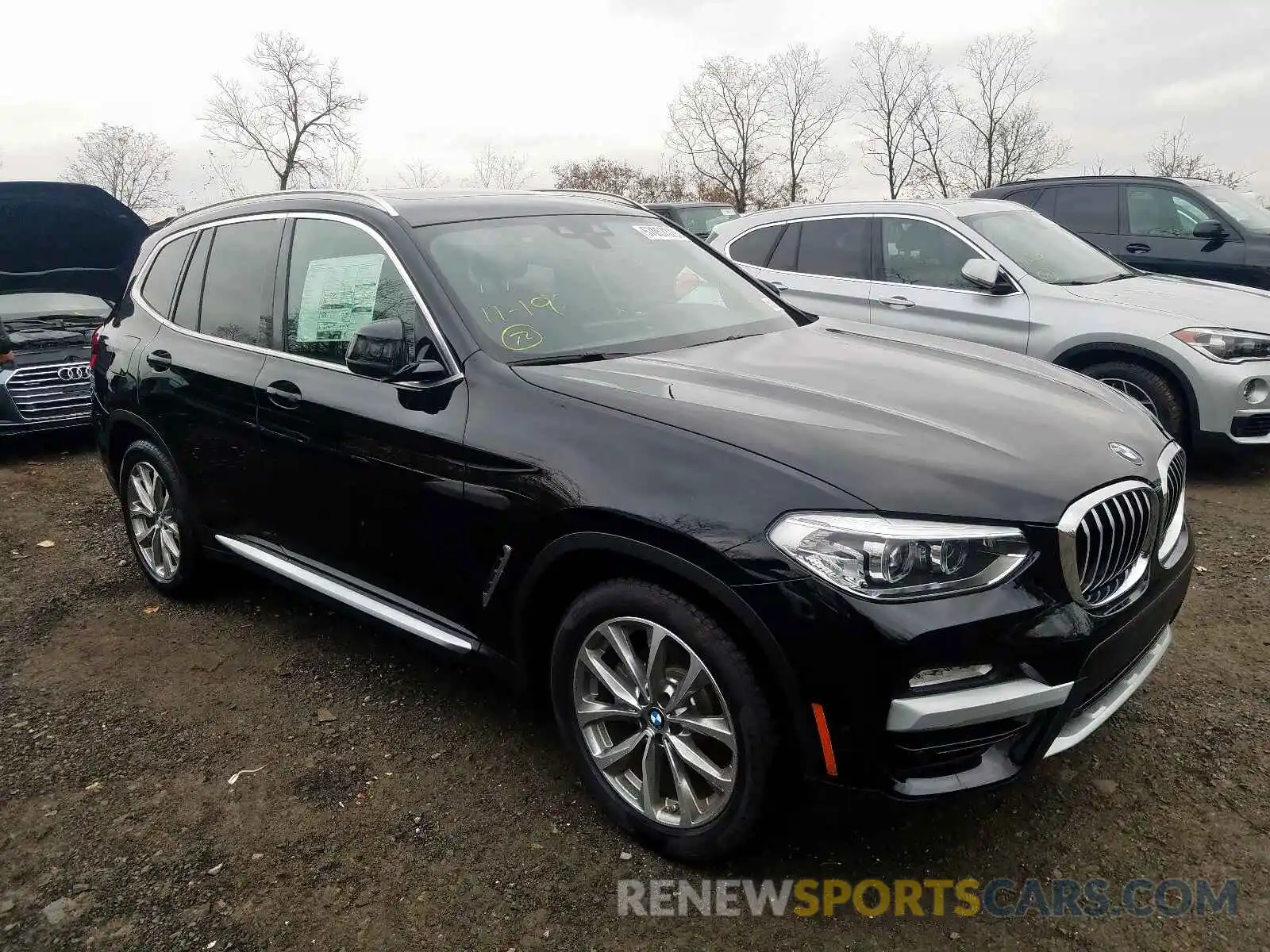 1 Photograph of a damaged car 5UXTR7C51KLR49074 BMW X3 SDRIVE3 2019