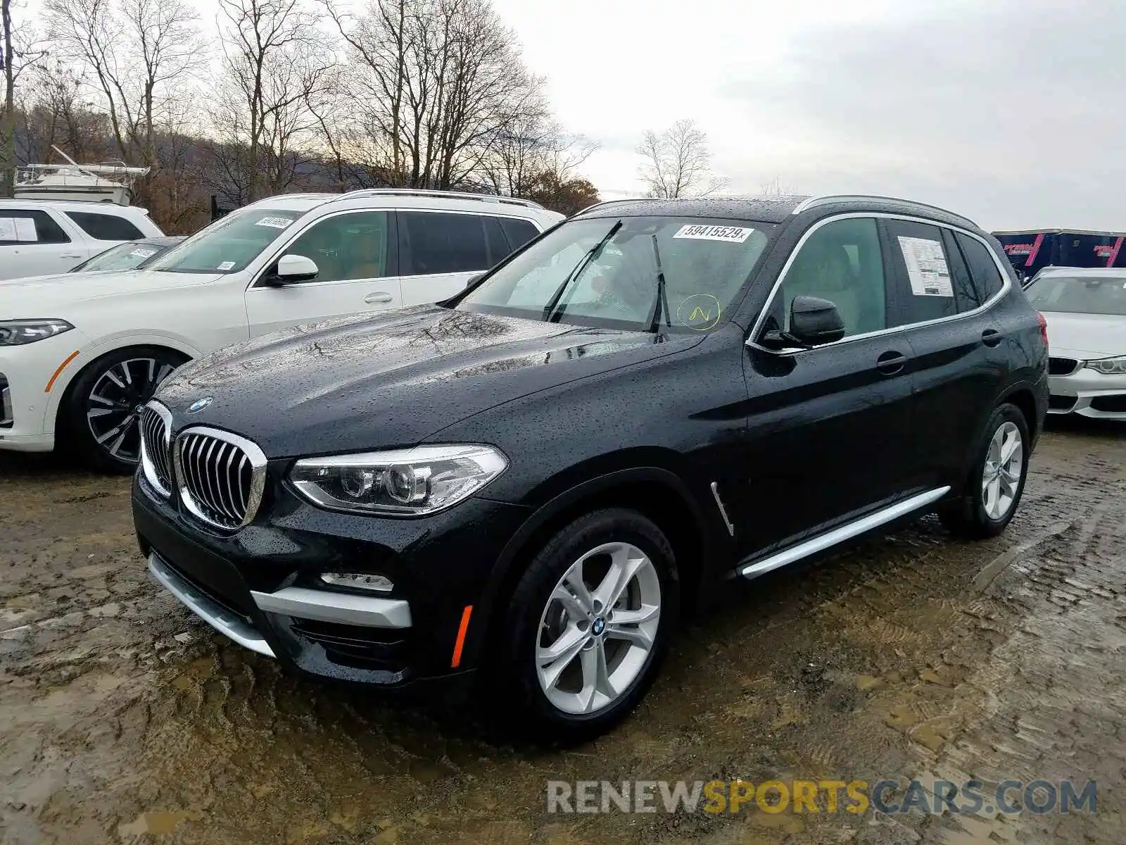 2 Photograph of a damaged car 5UXTR7C51KLR53514 BMW X3 SDRIVE3 2019