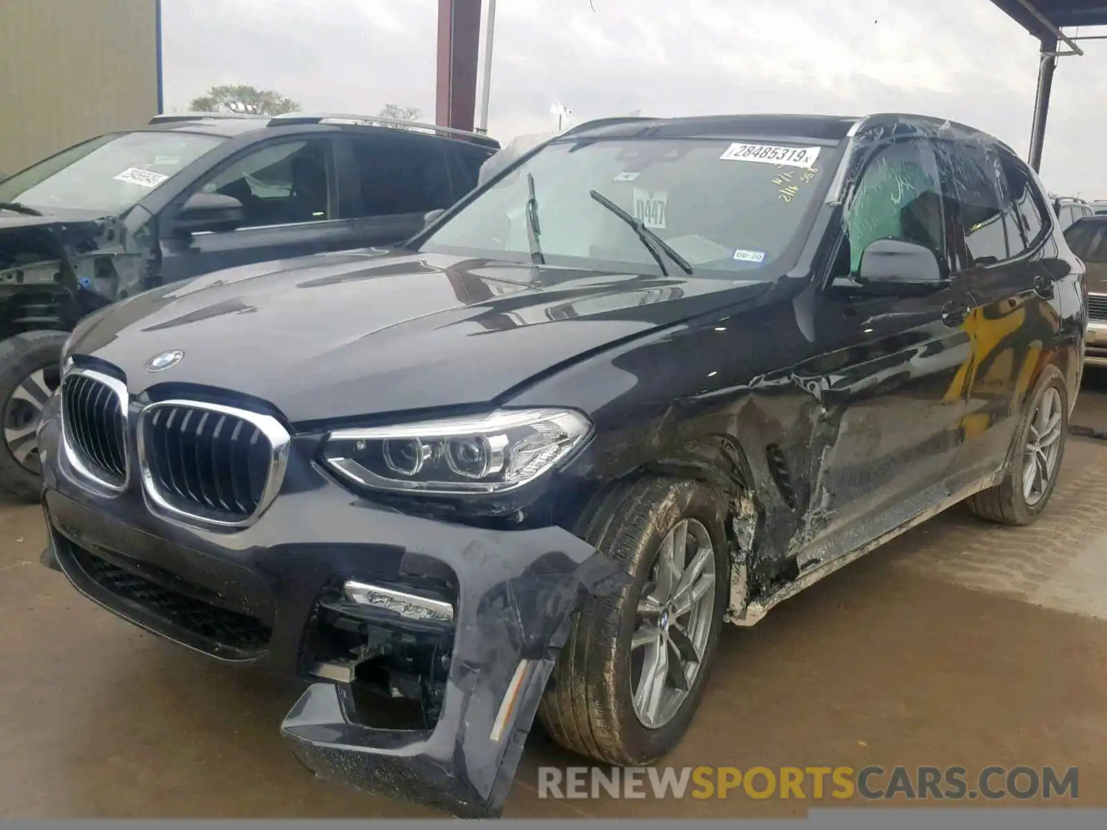 2 Photograph of a damaged car 5UXTR7C52KLF27575 BMW X3 SDRIVE3 2019