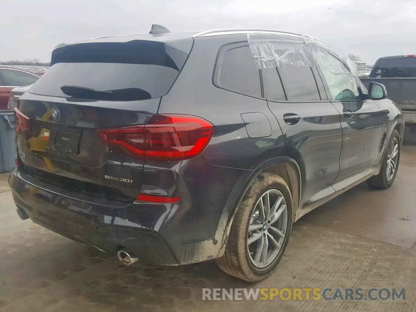 4 Фотография поврежденного автомобиля 5UXTR7C52KLF27575 BMW X3 SDRIVE3 2019