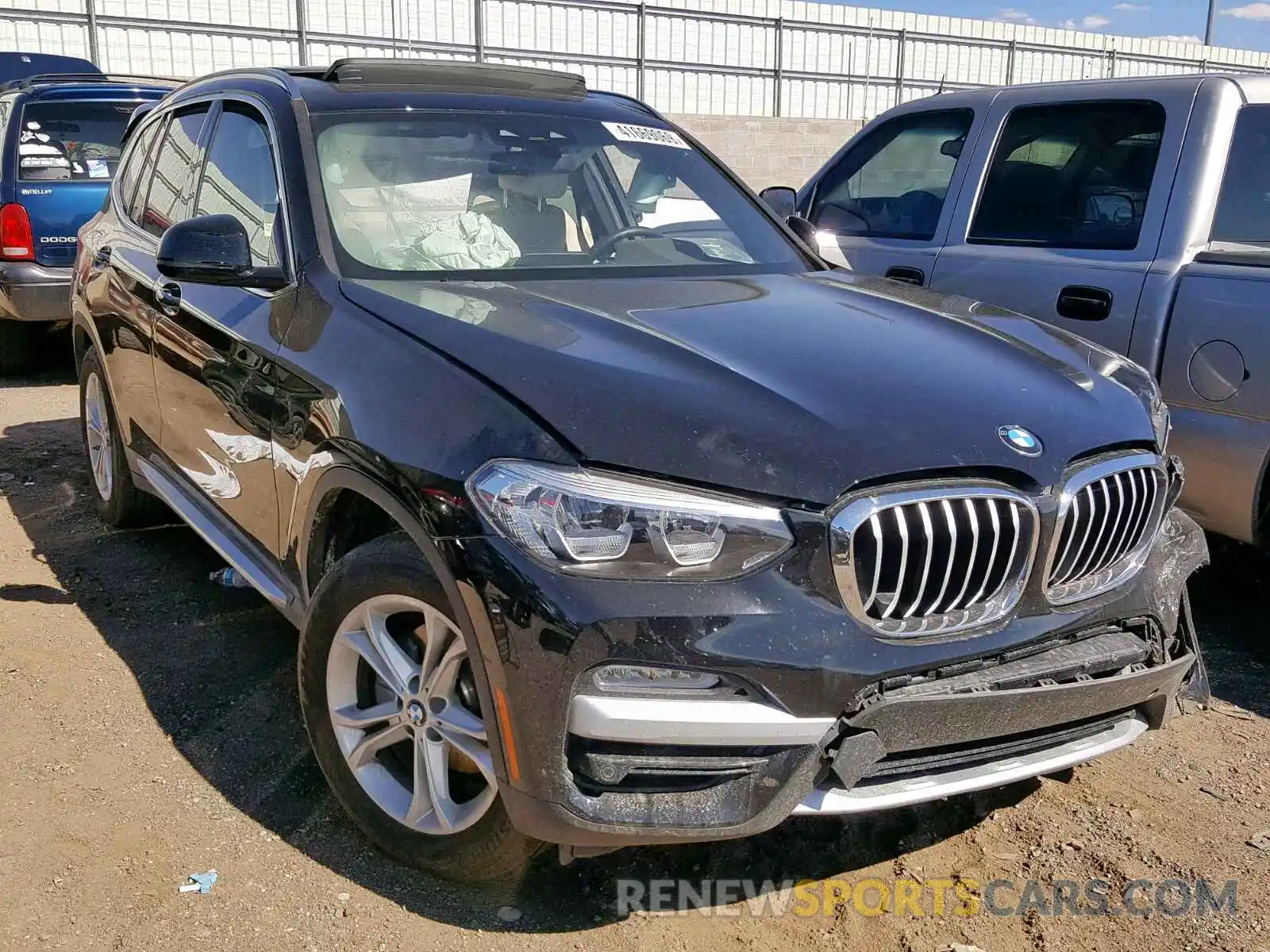 1 Фотография поврежденного автомобиля 5UXTR7C52KLF32906 BMW X3 SDRIVE3 2019